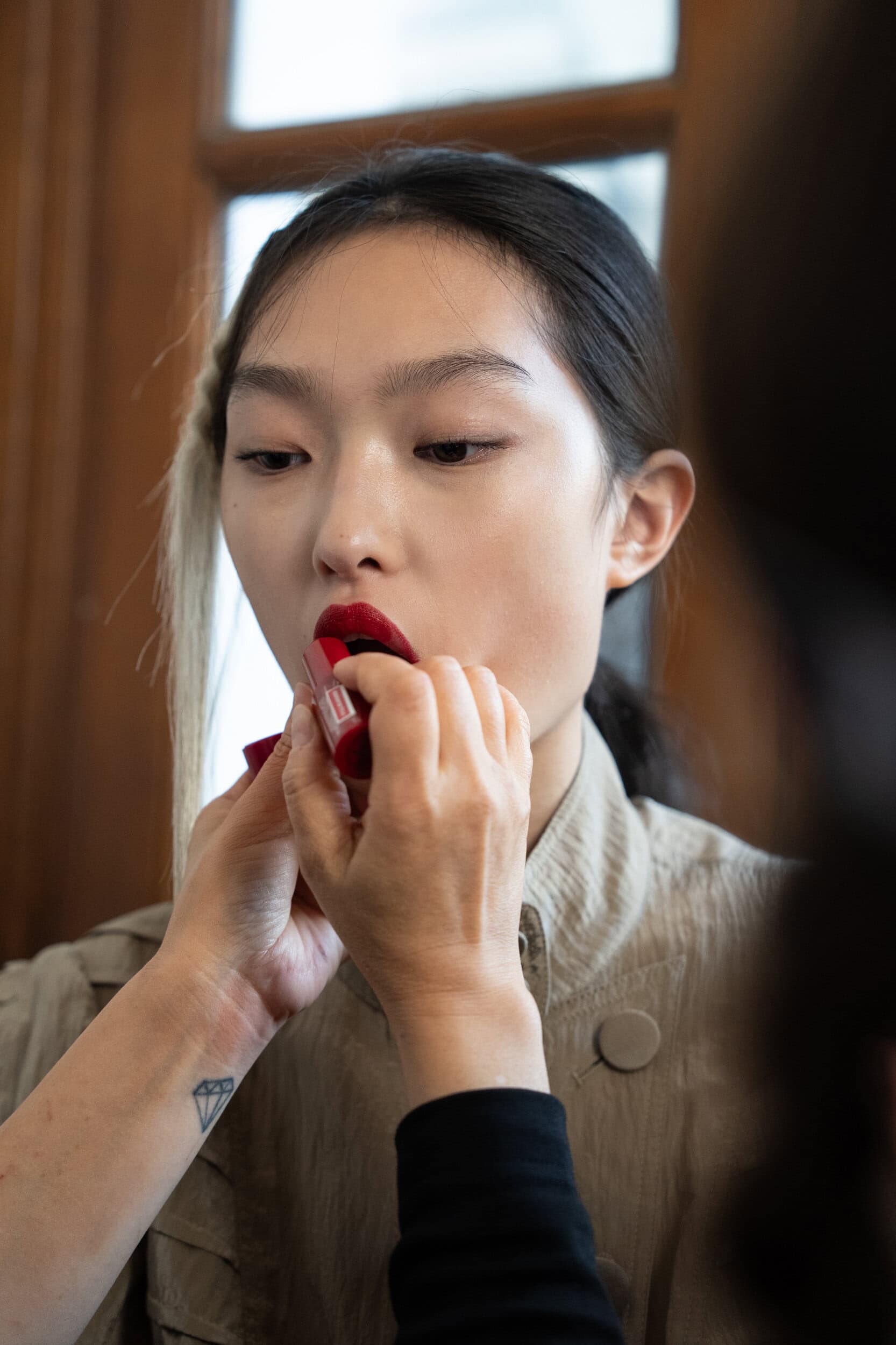 Kiko Kostadinov Spring 2027 Fashion Show Backstage