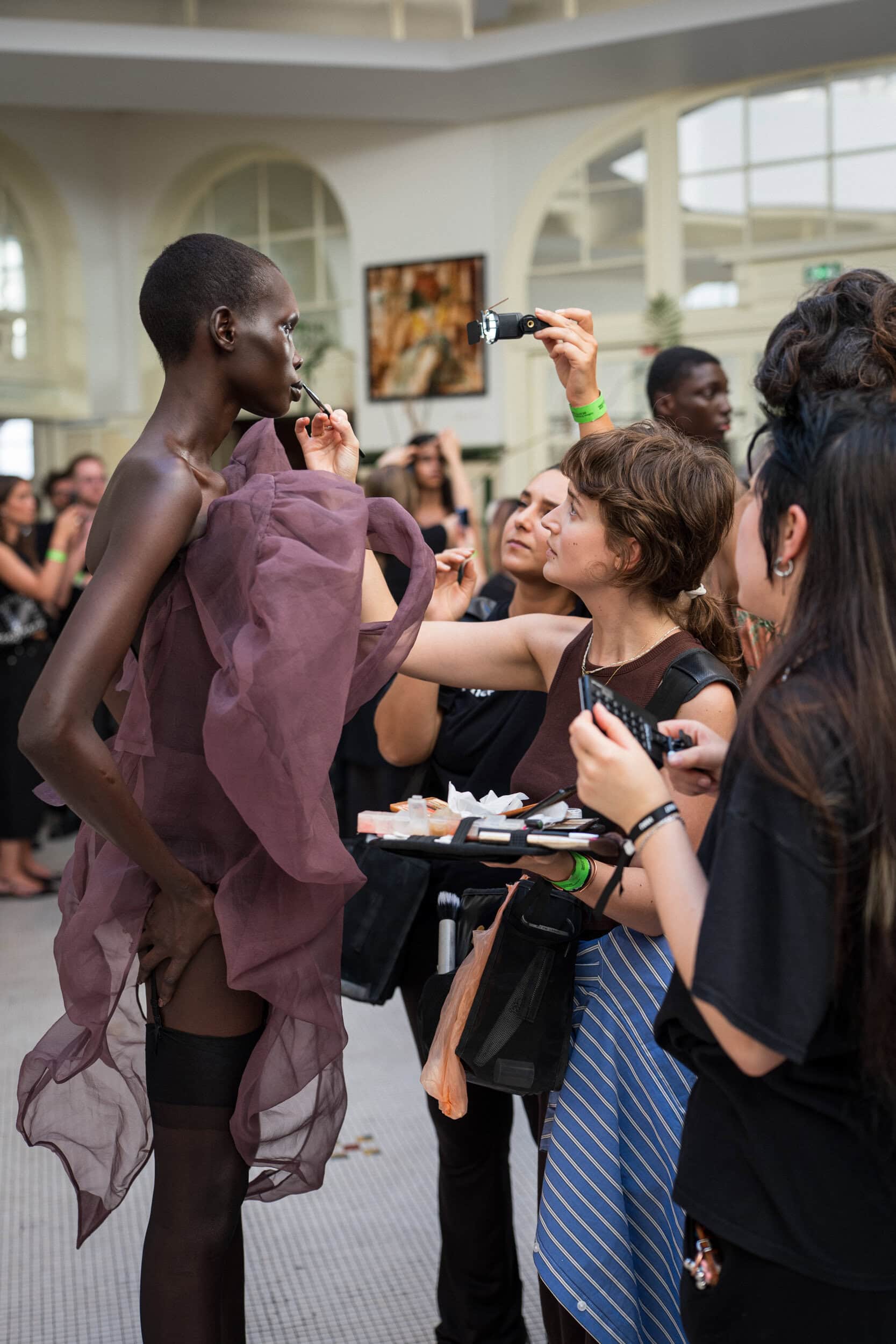 Andreas Kronthaler For Vivienne Westwood Spring 2027 Fashion Show Backstage