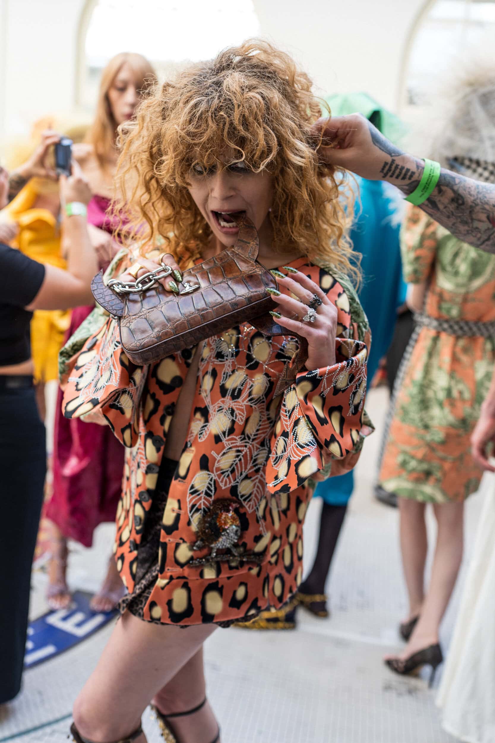 Andreas Kronthaler For Vivienne Westwood Spring 2027 Fashion Show Backstage