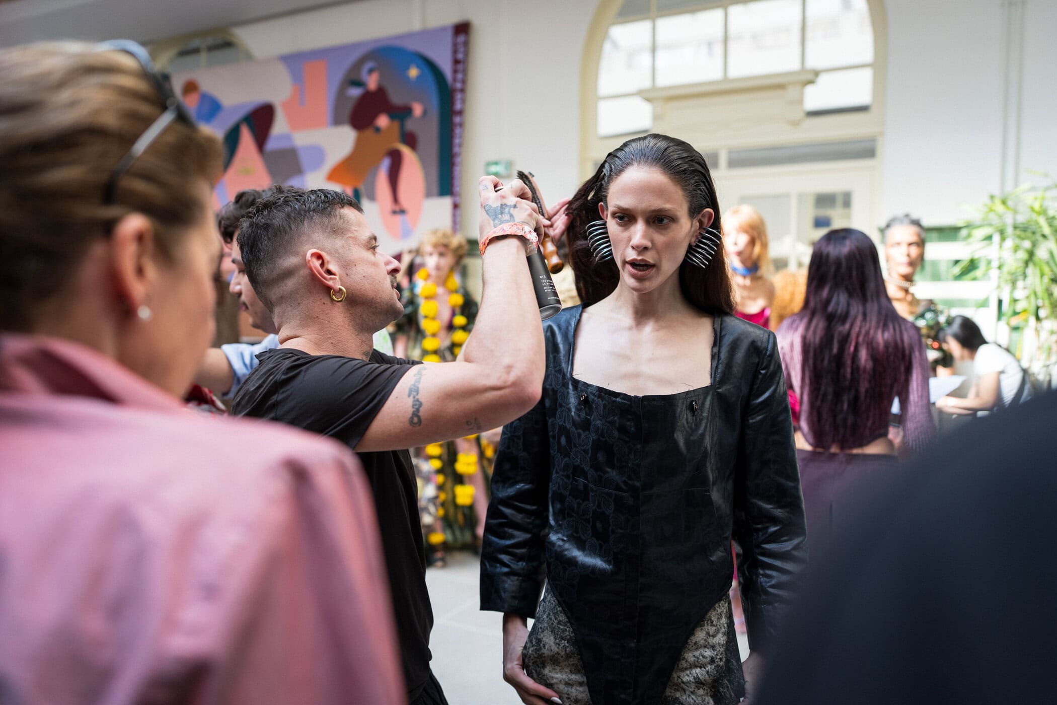 Andreas Kronthaler For Vivienne Westwood Spring 2027 Fashion Show Backstage