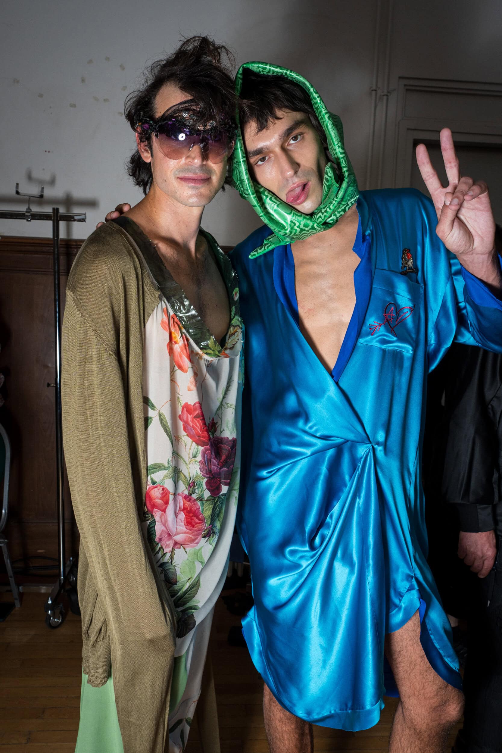 Andreas Kronthaler For Vivienne Westwood Spring 2027 Fashion Show Backstage