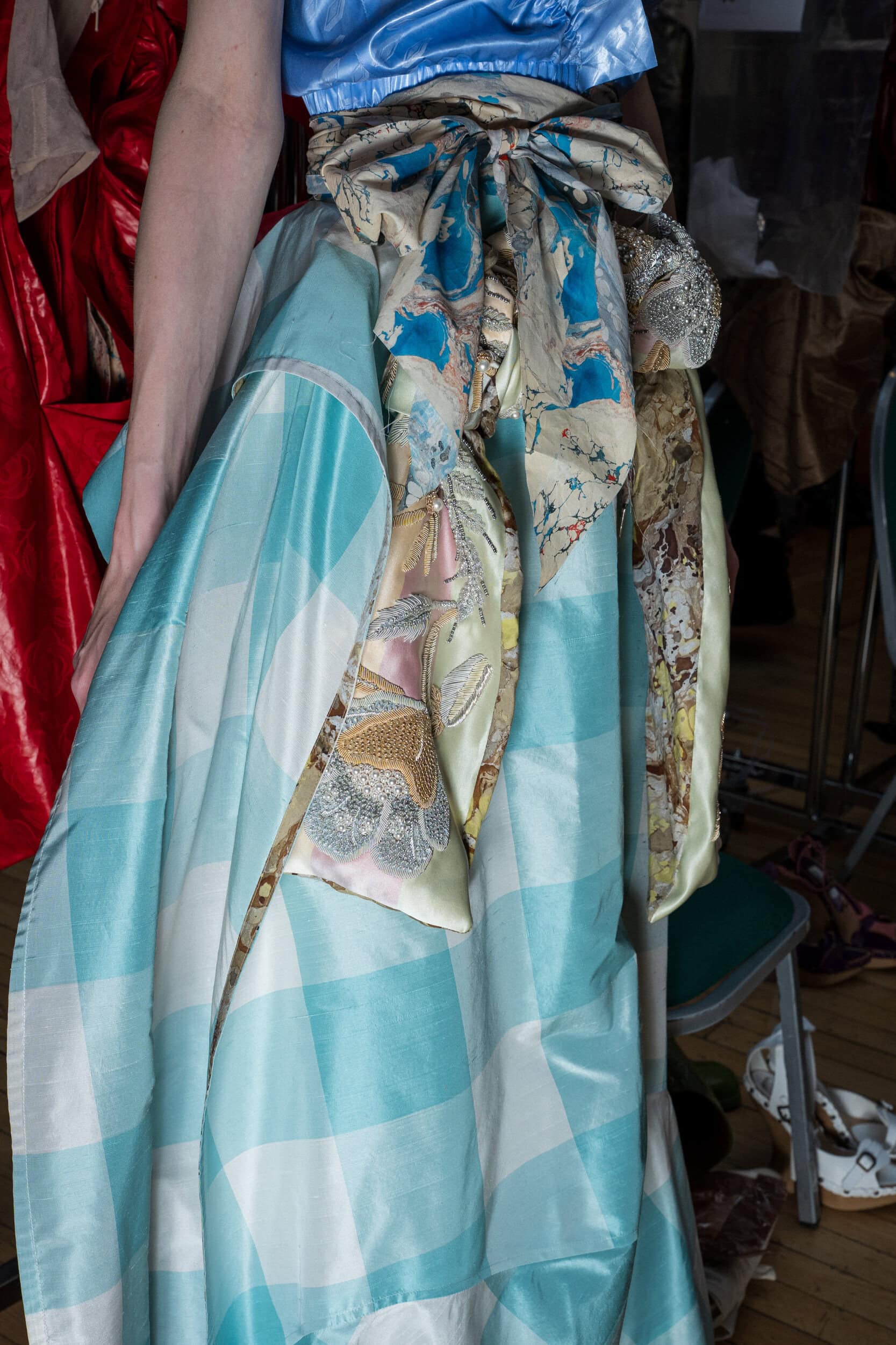 Andreas Kronthaler For Vivienne Westwood Spring 2027 Fashion Show Backstage