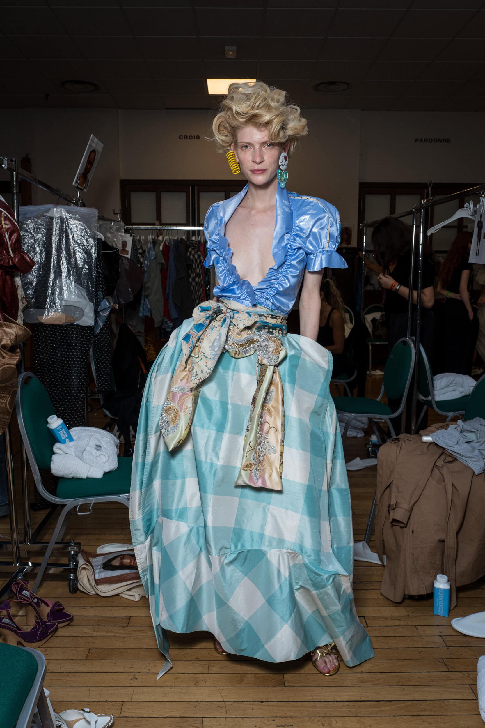 Andreas Kronthaler For Vivienne Westwood Spring 2027 Fashion Show Backstage