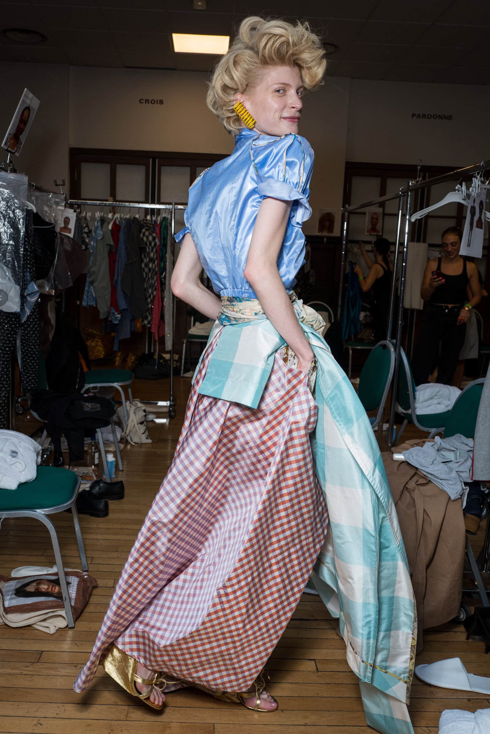Andreas Kronthaler For Vivienne Westwood Spring 2027 Fashion Show Backstage