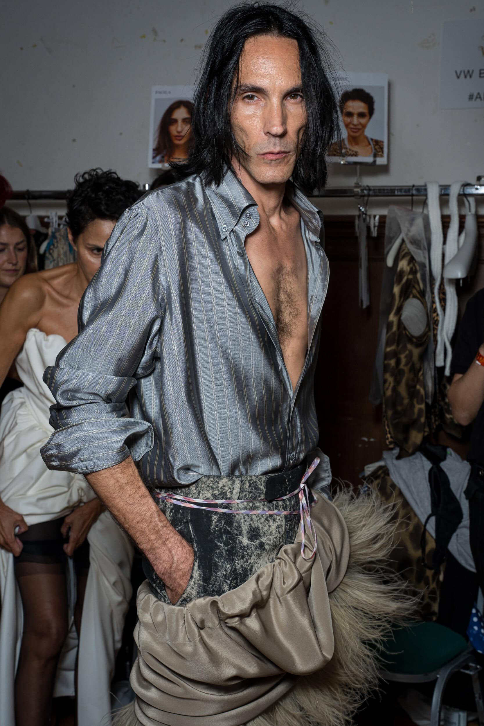 Andreas Kronthaler For Vivienne Westwood Spring 2027 Fashion Show Backstage