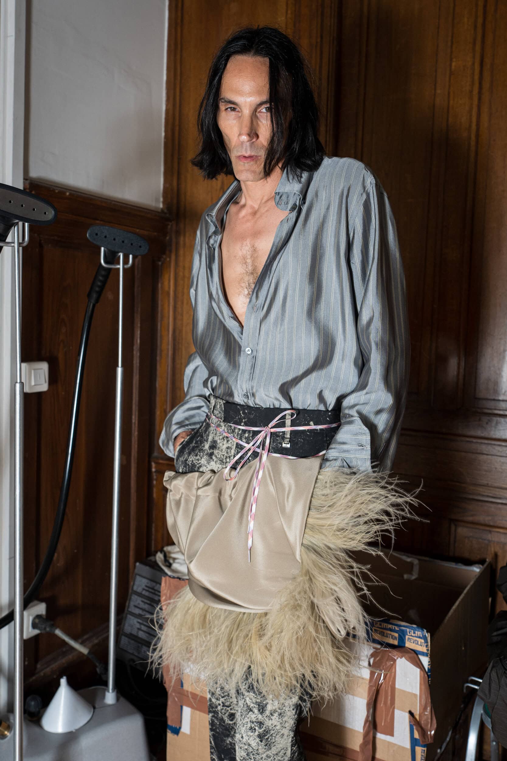 Andreas Kronthaler For Vivienne Westwood Spring 2027 Fashion Show Backstage