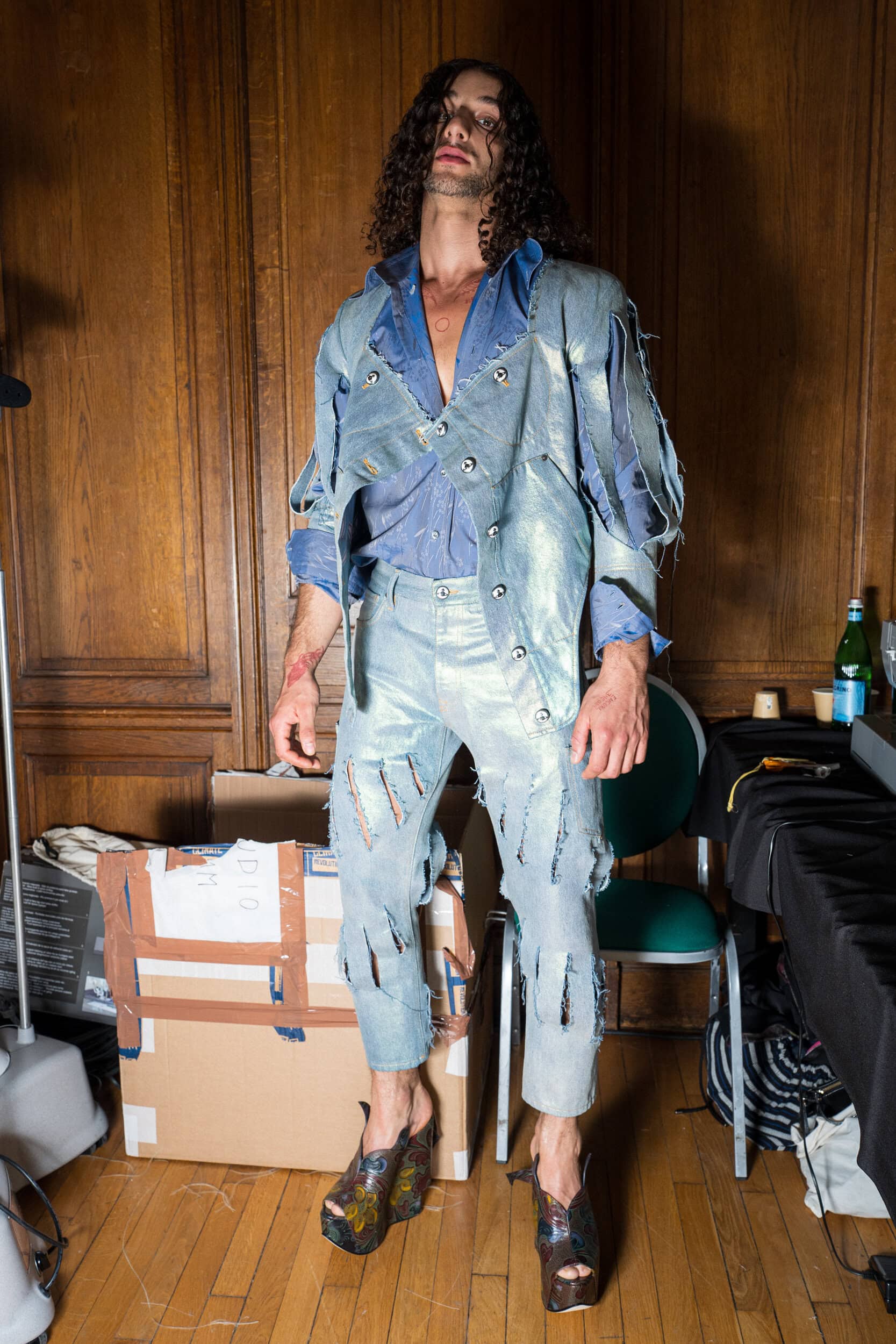 Andreas Kronthaler For Vivienne Westwood Spring 2027 Fashion Show Backstage
