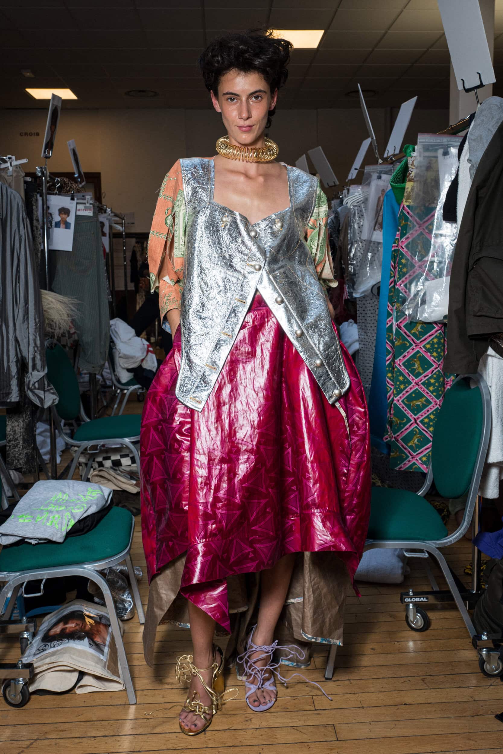 Andreas Kronthaler For Vivienne Westwood Spring 2027 Fashion Show Backstage