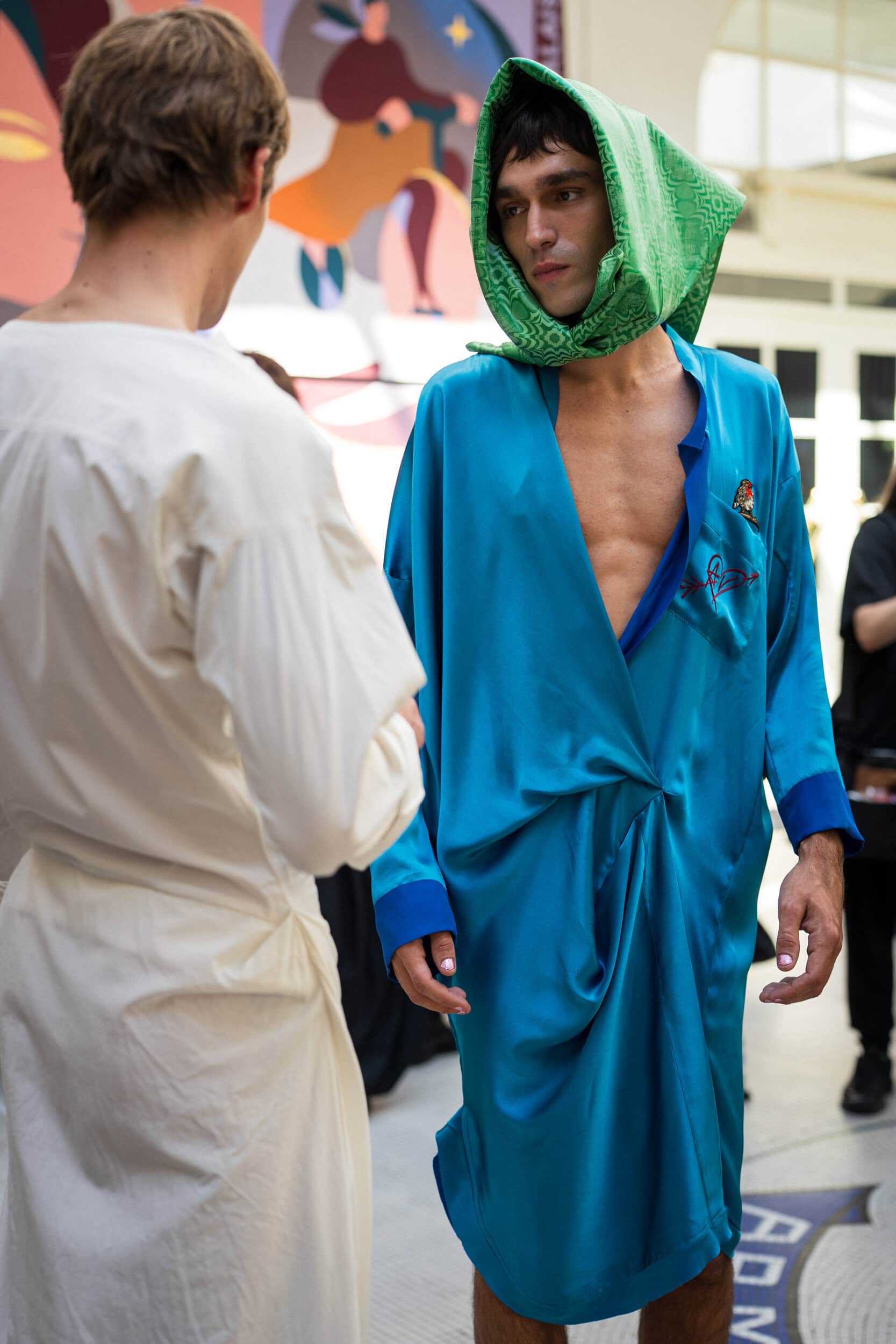 Andreas Kronthaler For Vivienne Westwood Spring 2027 Fashion Show Backstage