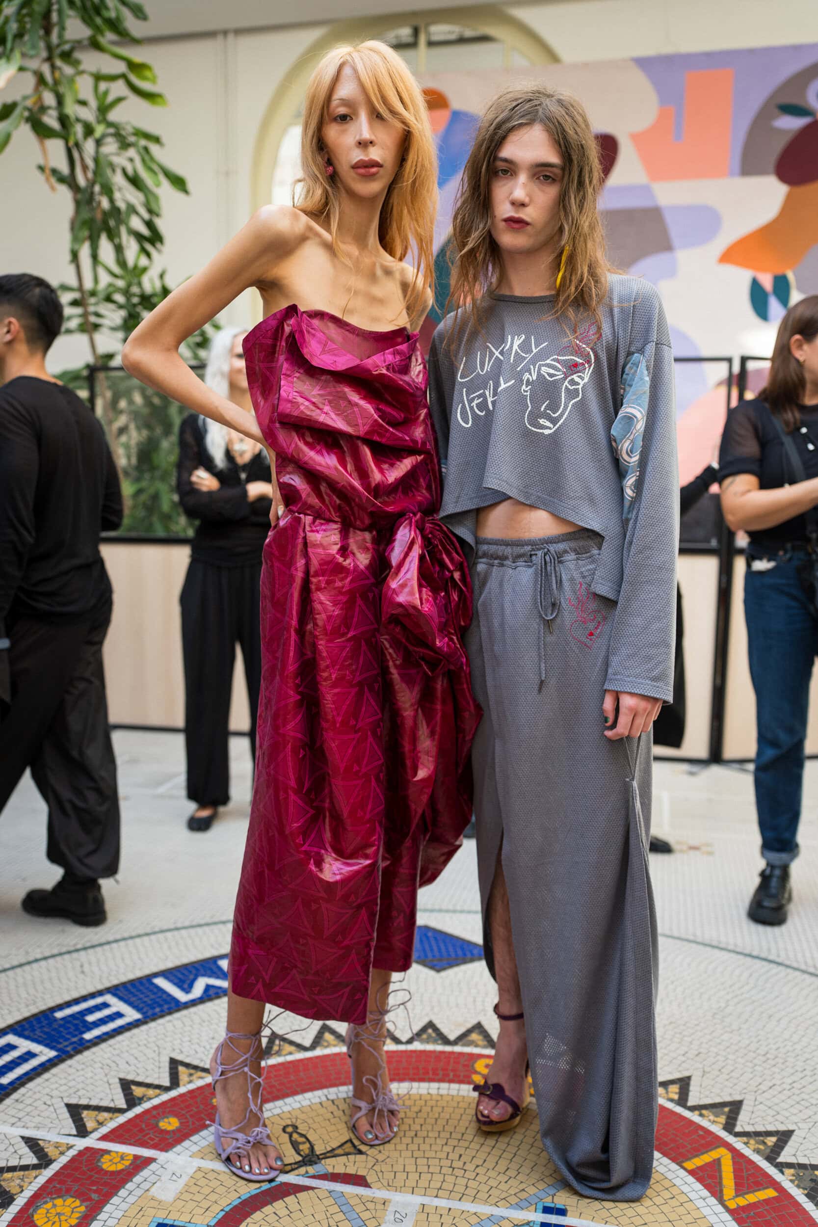 Andreas Kronthaler For Vivienne Westwood Spring 2027 Fashion Show Backstage