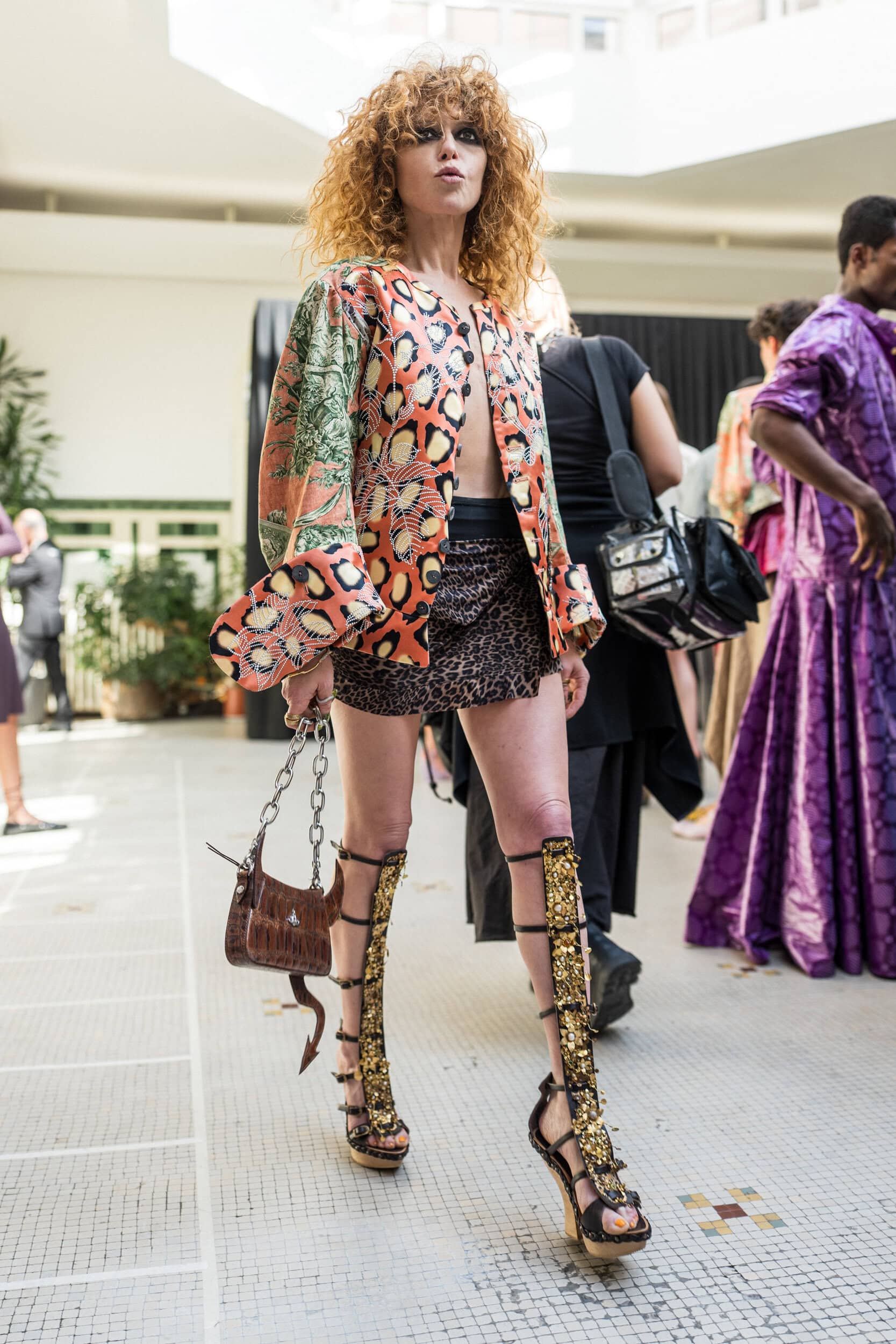 Andreas Kronthaler For Vivienne Westwood Spring 2027 Fashion Show Backstage