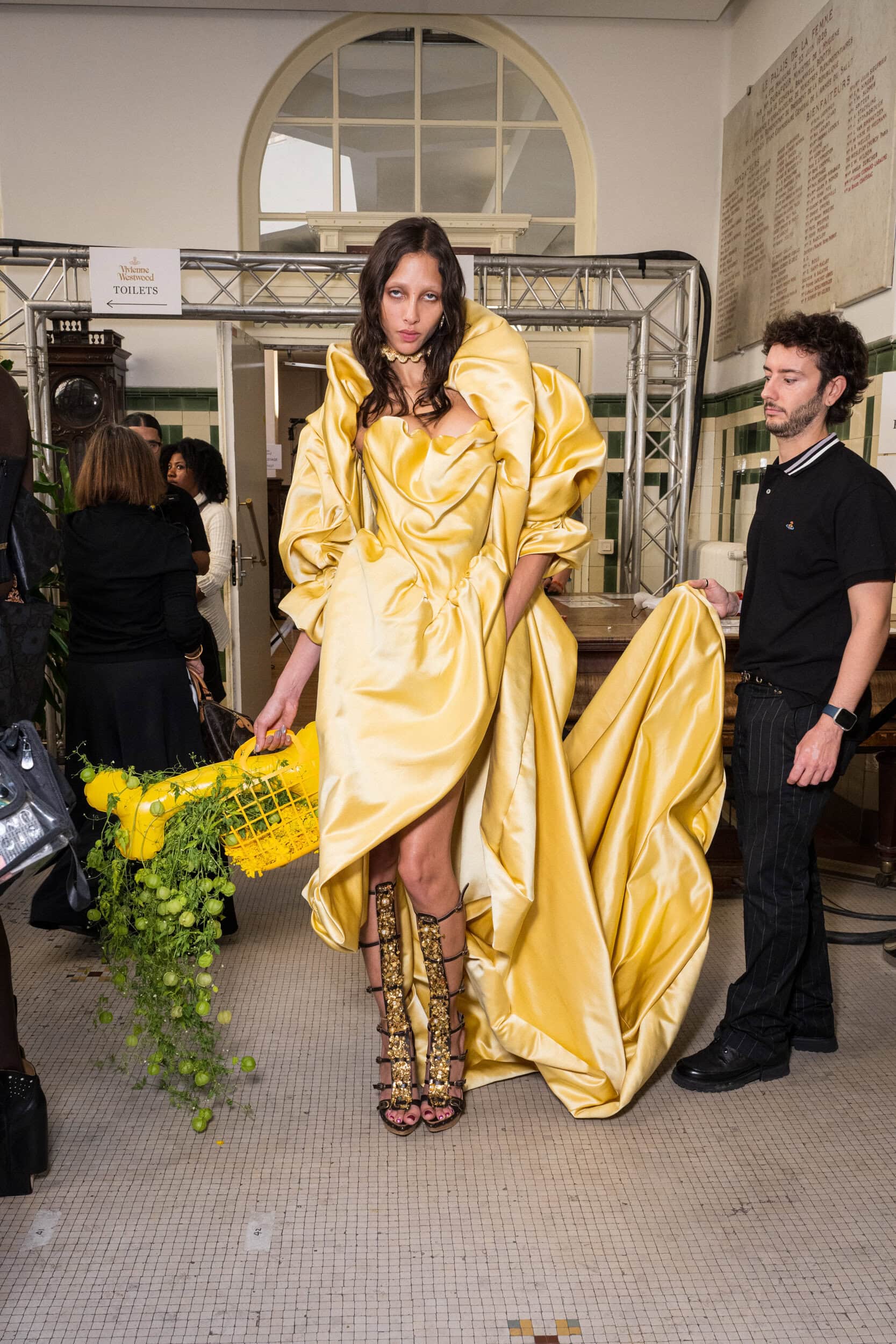 Andreas Kronthaler For Vivienne Westwood Spring 2027 Fashion Show Backstage
