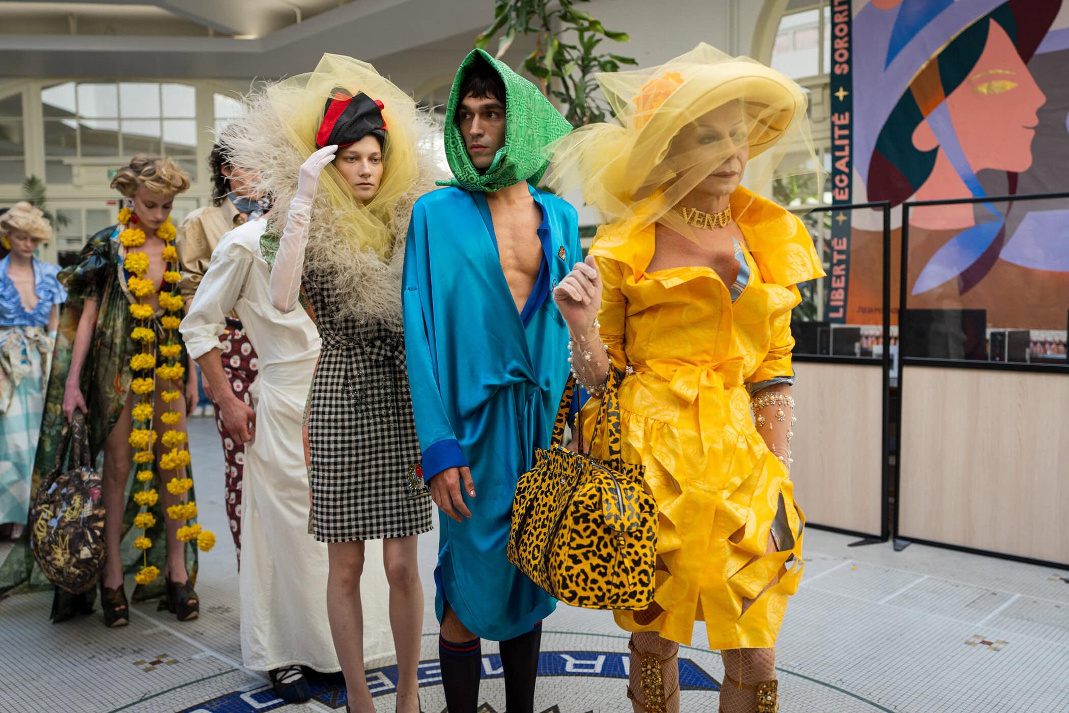 Andreas Kronthaler For Vivienne Westwood Spring 2027 Fashion Show Backstage