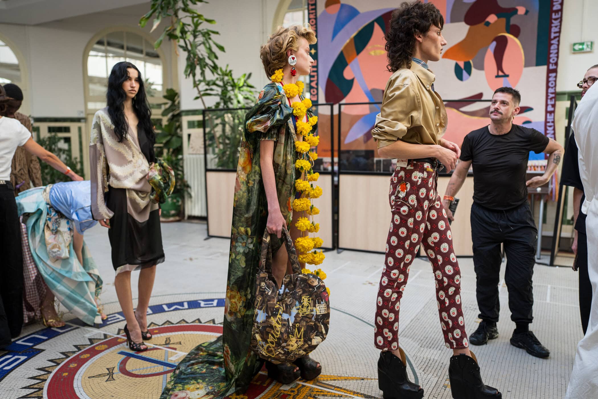Andreas Kronthaler For Vivienne Westwood Spring 2027 Fashion Show Backstage