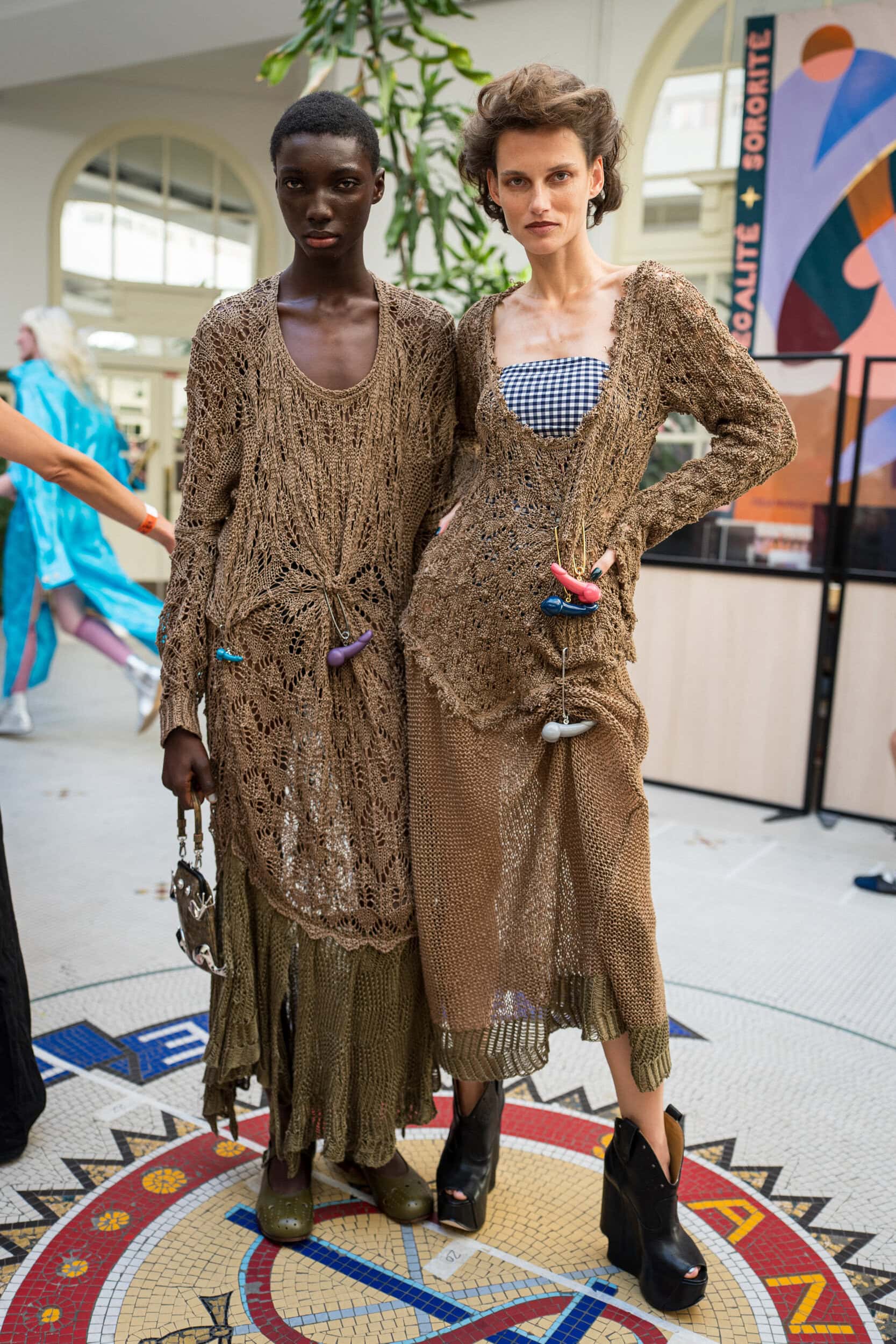 Andreas Kronthaler For Vivienne Westwood Spring 2027 Fashion Show Backstage