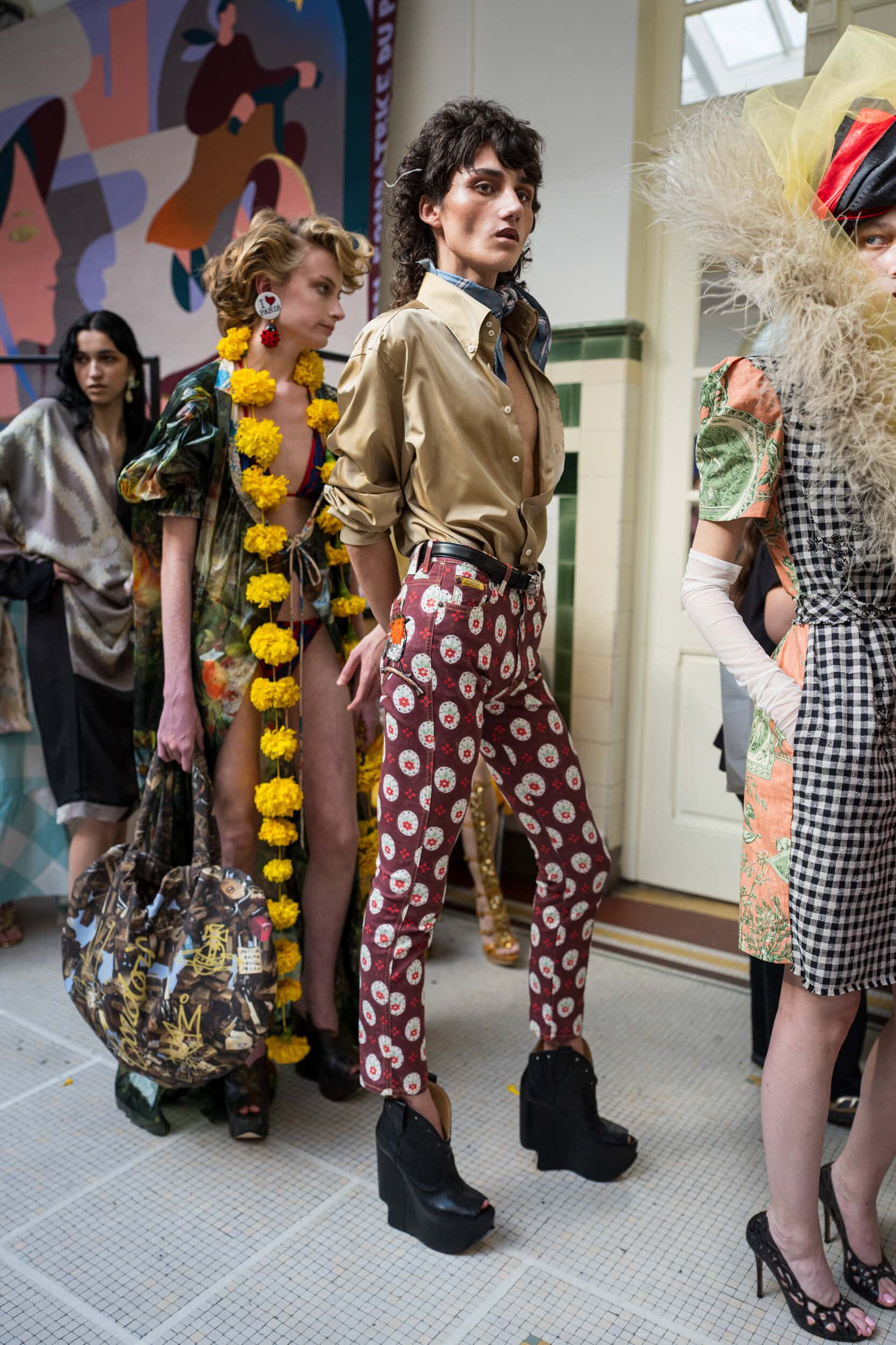 Andreas Kronthaler For Vivienne Westwood Spring 2027 Fashion Show Backstage