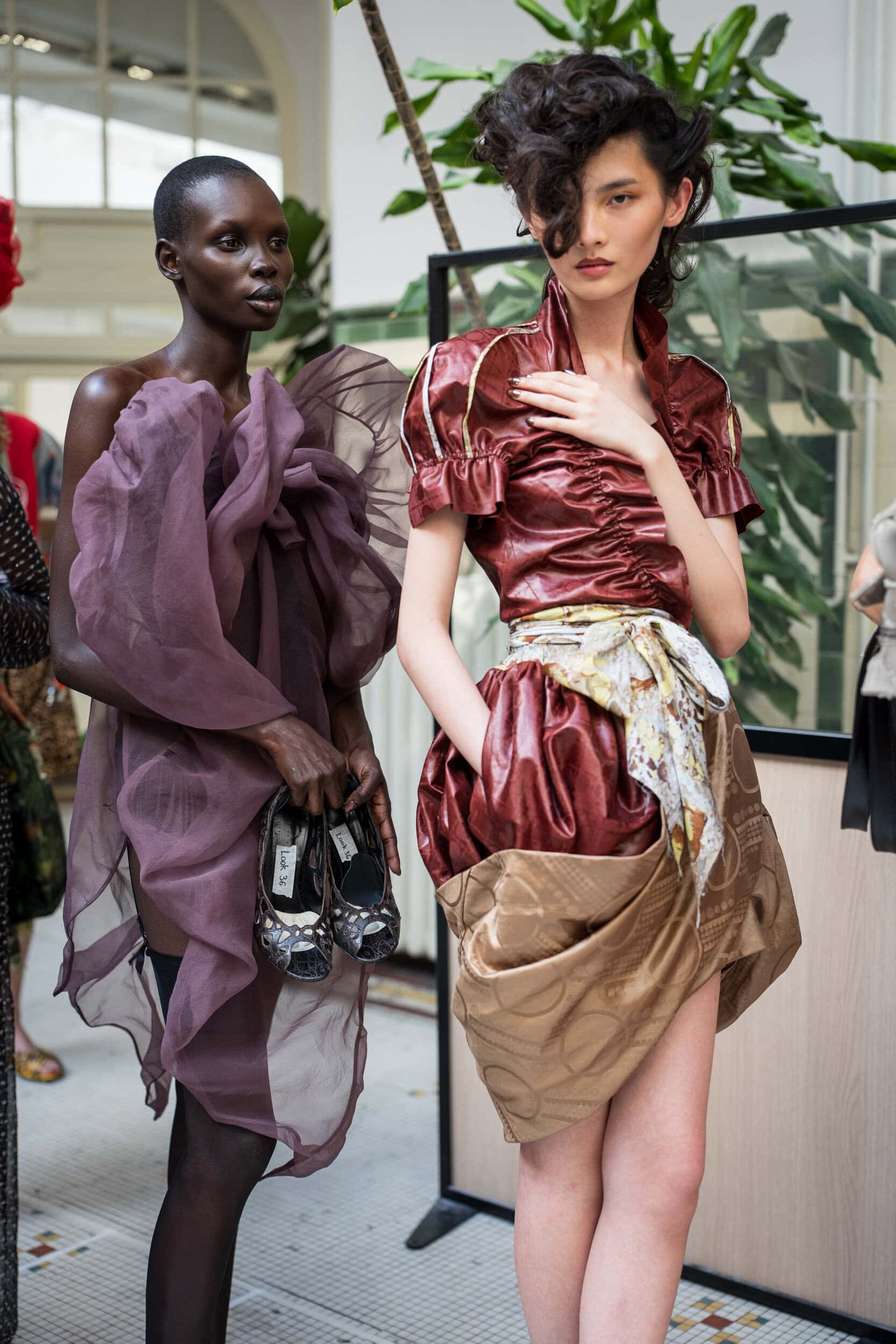 Andreas Kronthaler For Vivienne Westwood Spring 2027 Fashion Show Backstage