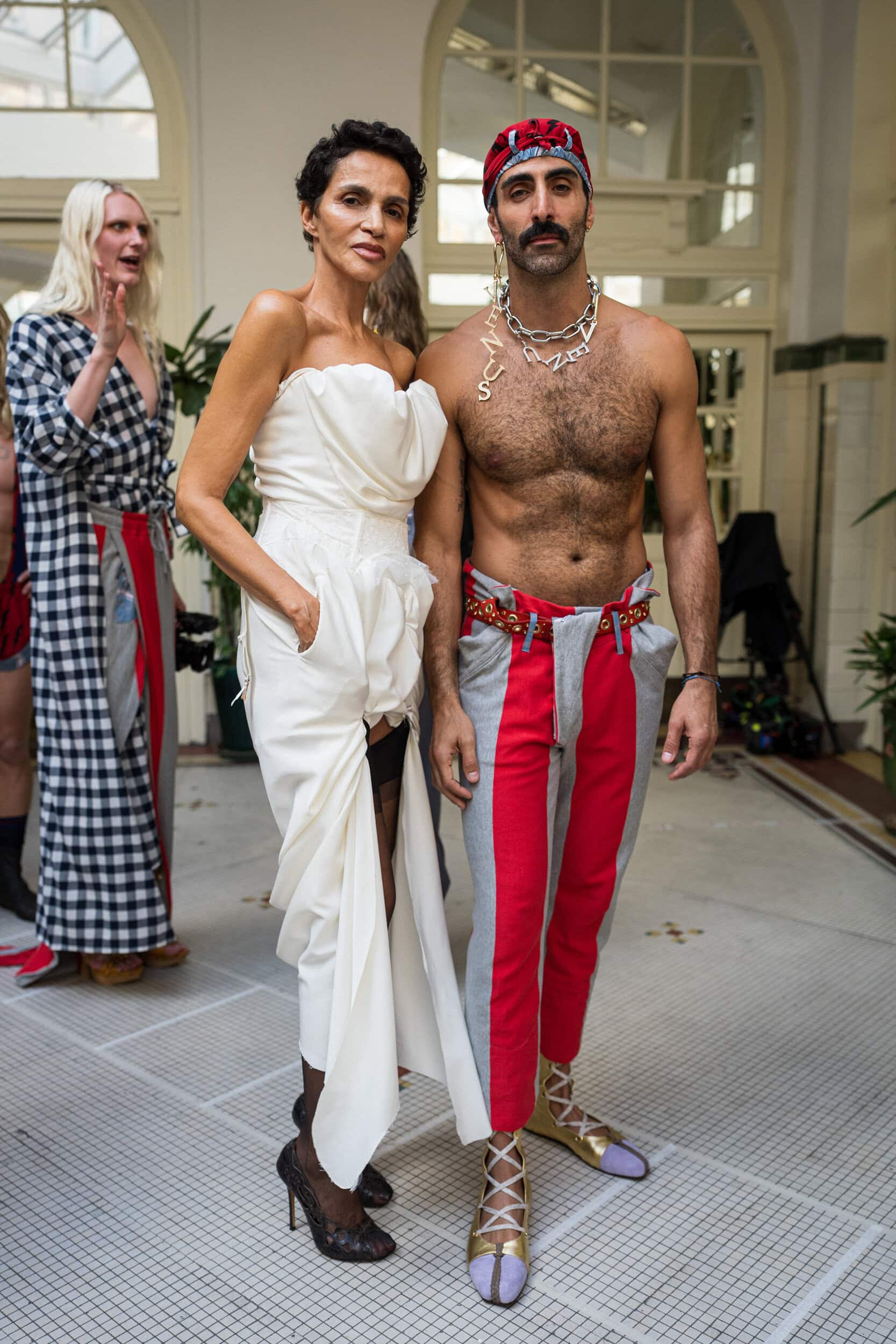 Andreas Kronthaler For Vivienne Westwood Spring 2027 Fashion Show Backstage