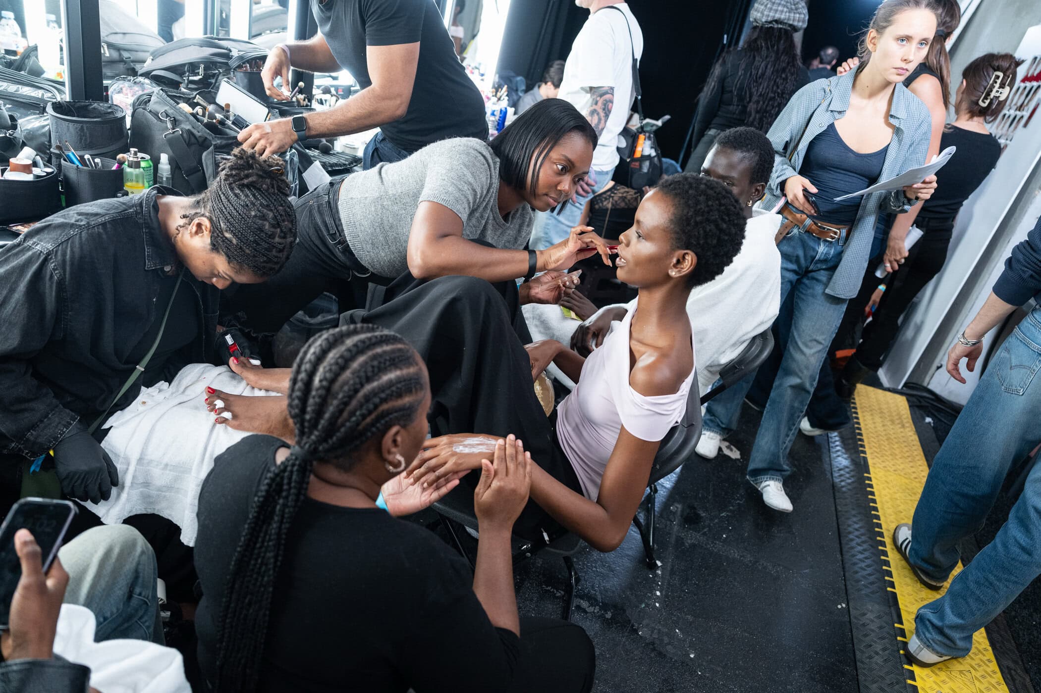 Lanvin Spring 2027 Fashion Show Backstage