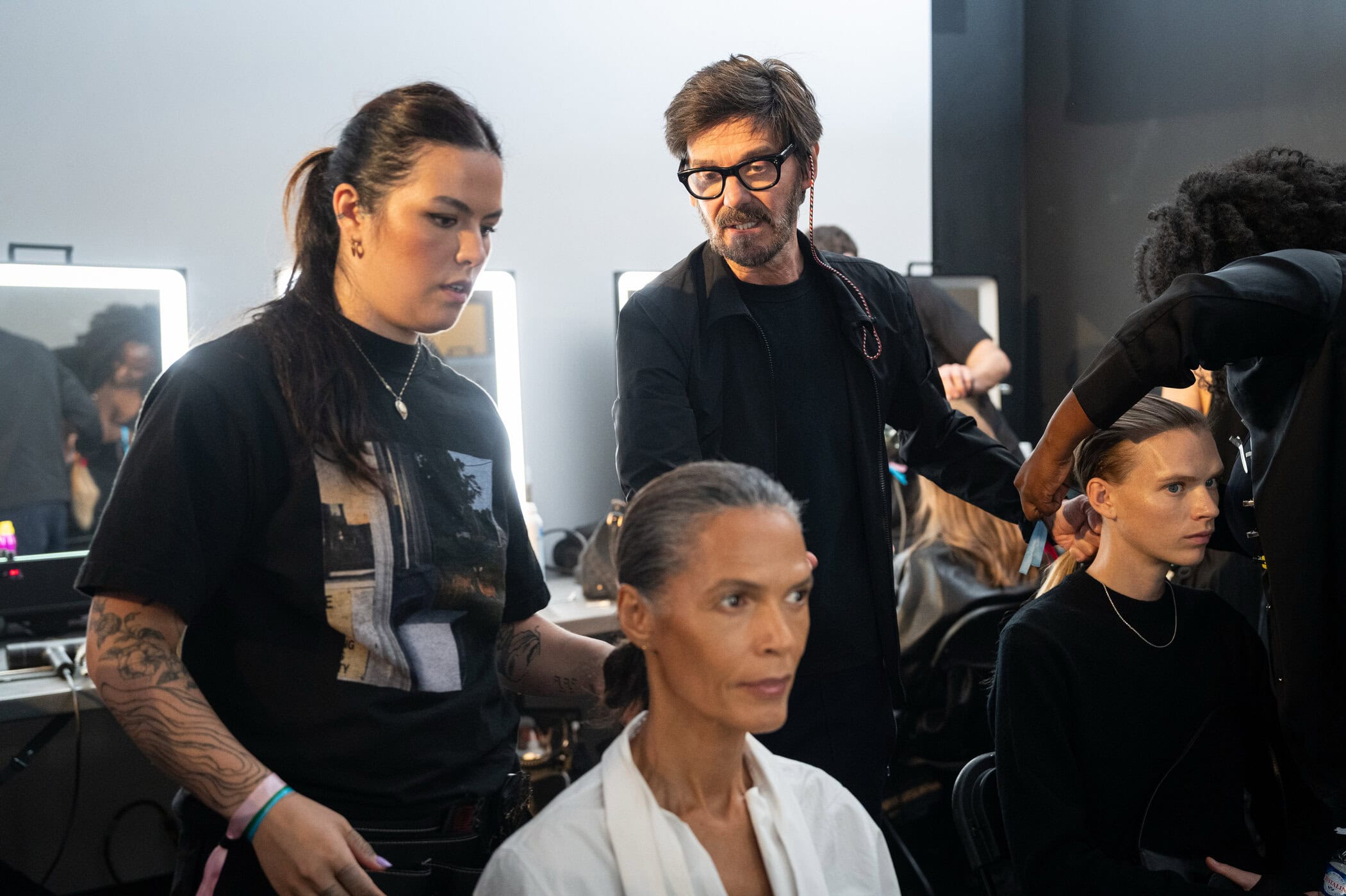 Lanvin Spring 2027 Fashion Show Backstage