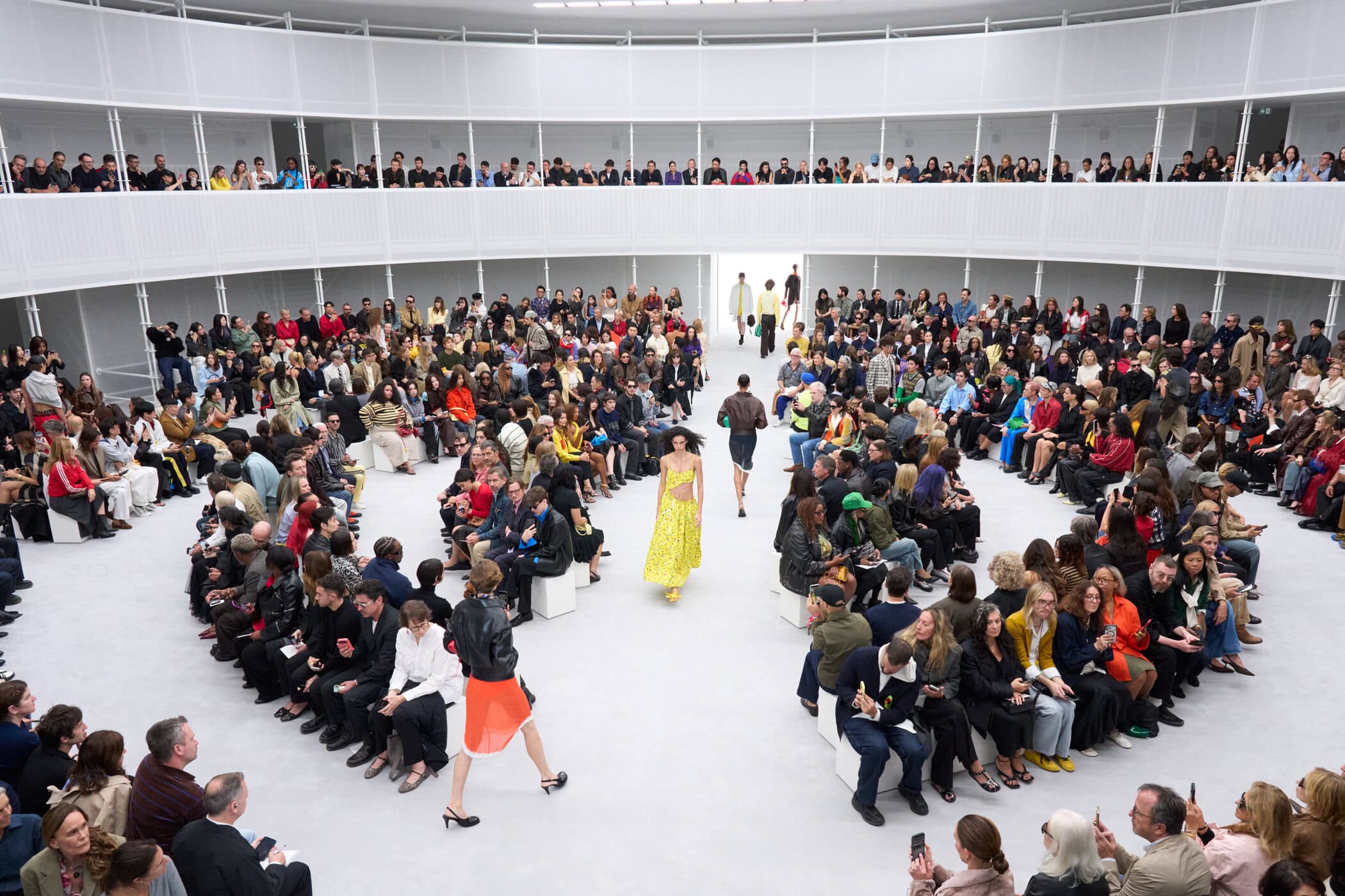 Loewe Spring 2027 Fashion Show Atmosphere
