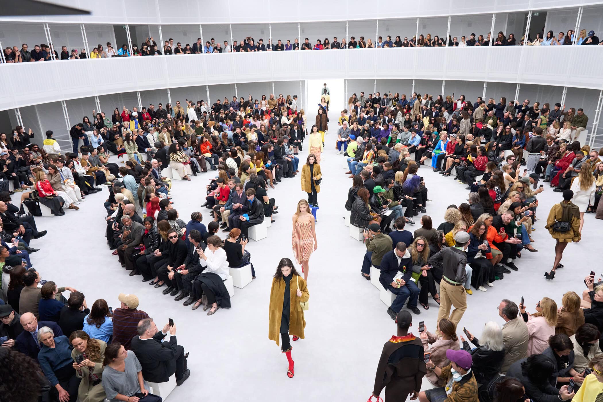 Loewe Spring 2027 Fashion Show Atmosphere