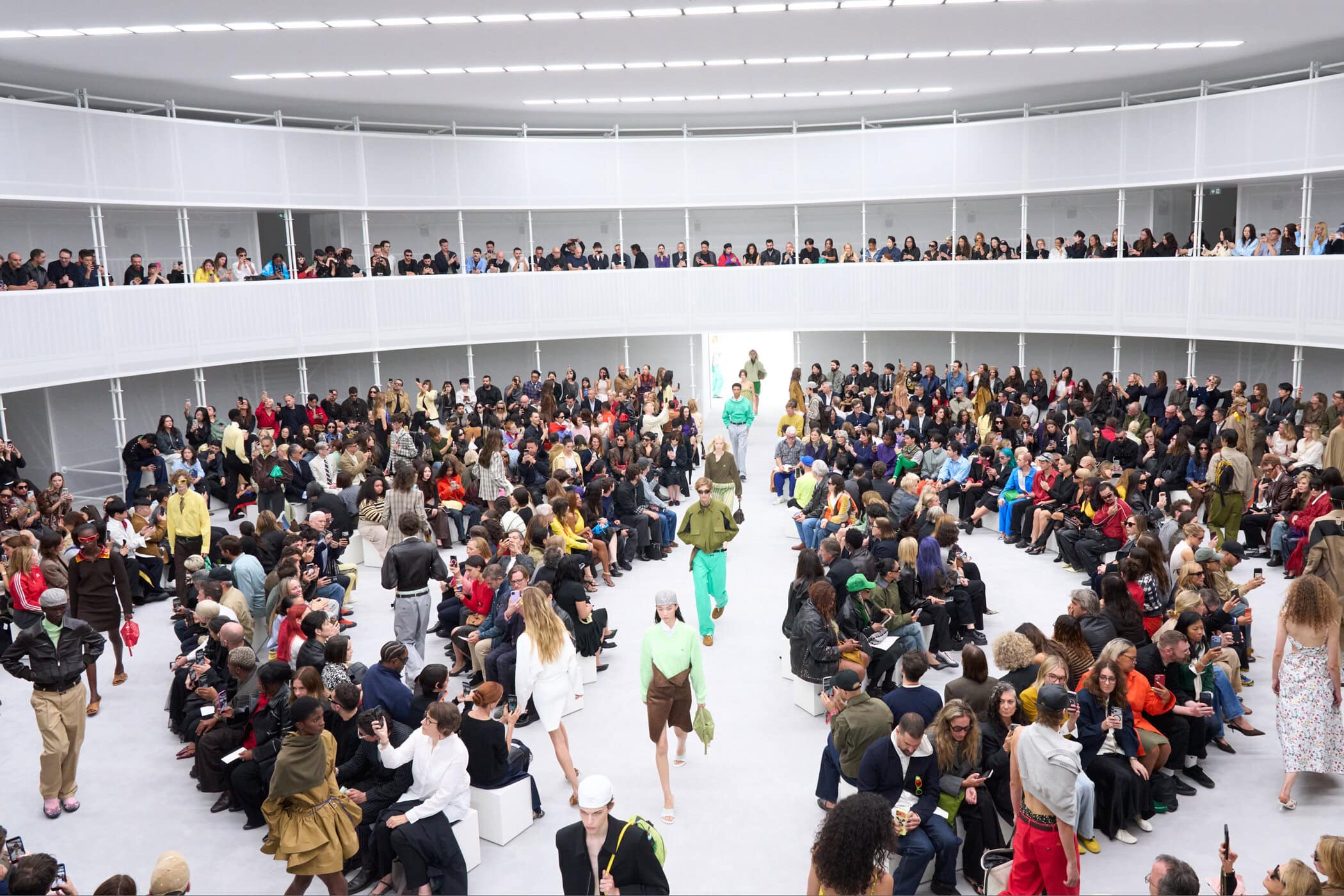 Loewe Spring 2027 Fashion Show Atmosphere
