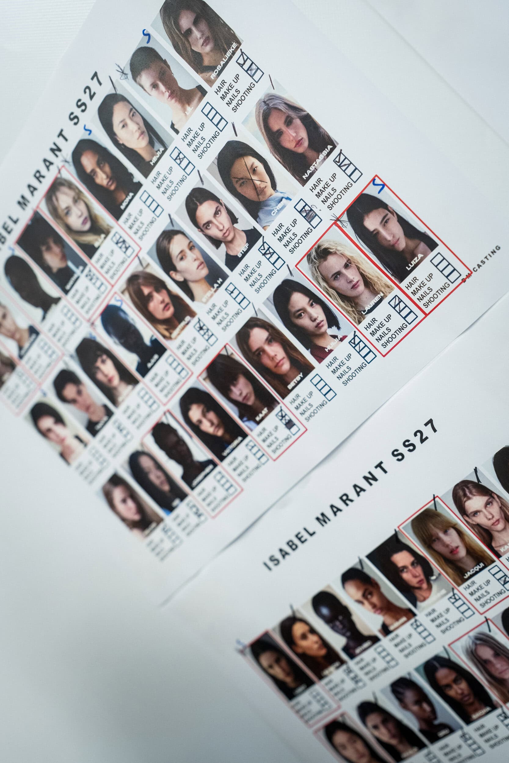 Isabel Marant Spring 2027 Fashion Show Backstage