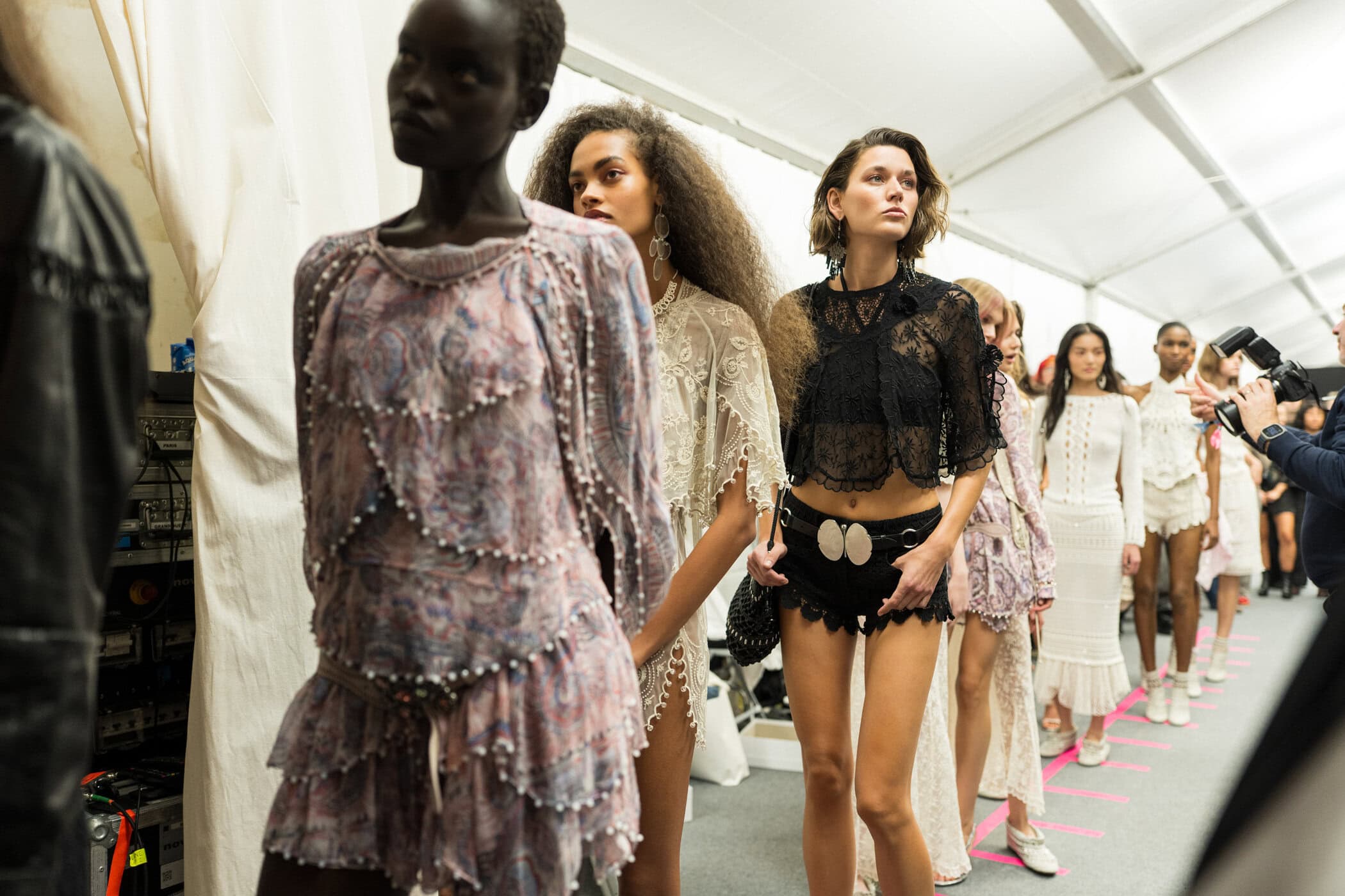 Isabel Marant Spring 2027 Fashion Show Backstage