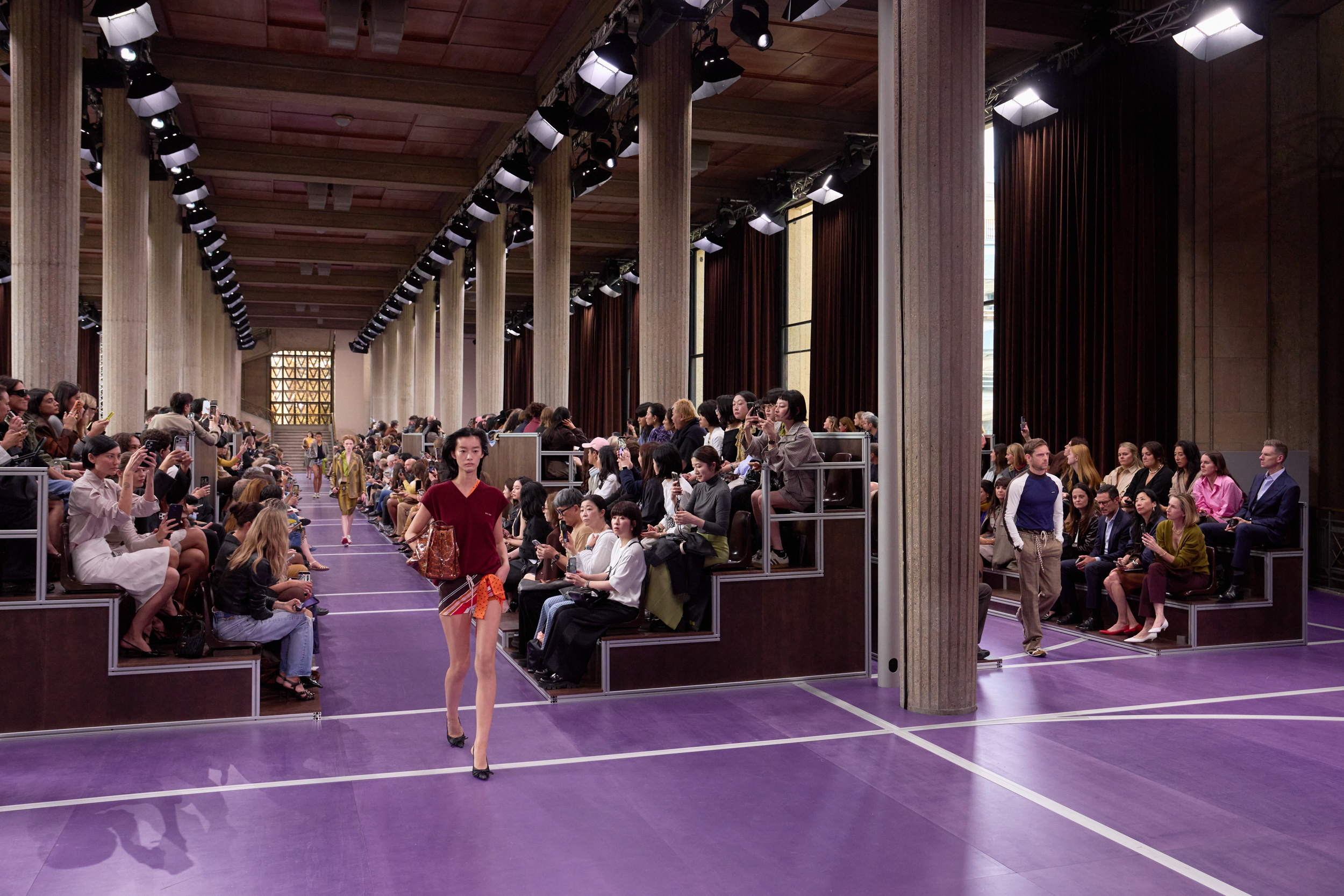 Miu Miu Spring 2027 Fashion Show Atmosphere