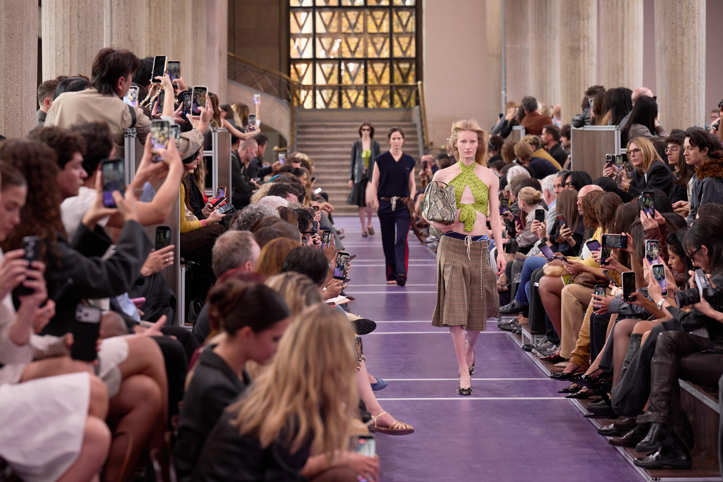 Miu Miu Spring 2027 Fashion Show Atmosphere