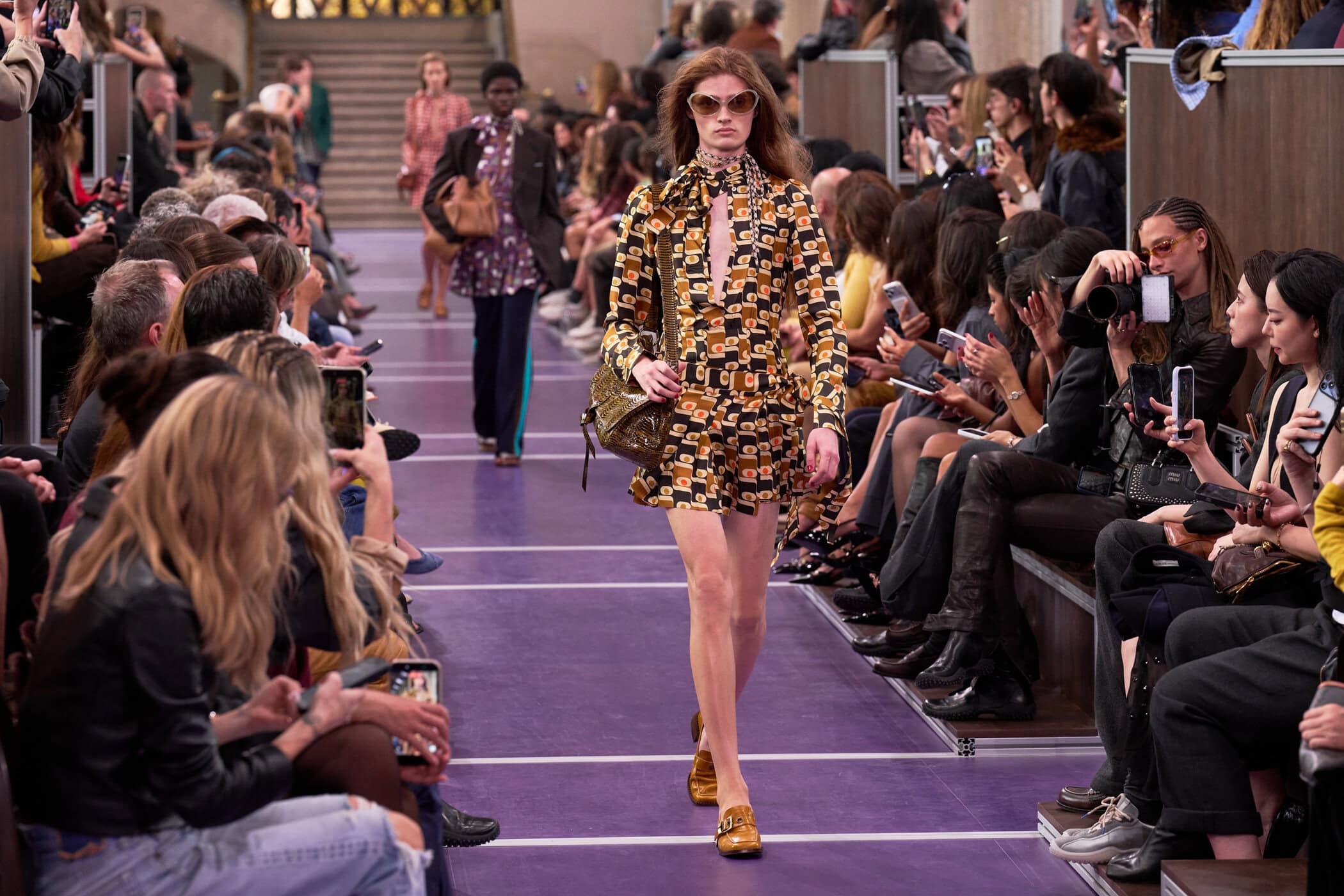 Miu Miu Spring 2027 Fashion Show Atmosphere