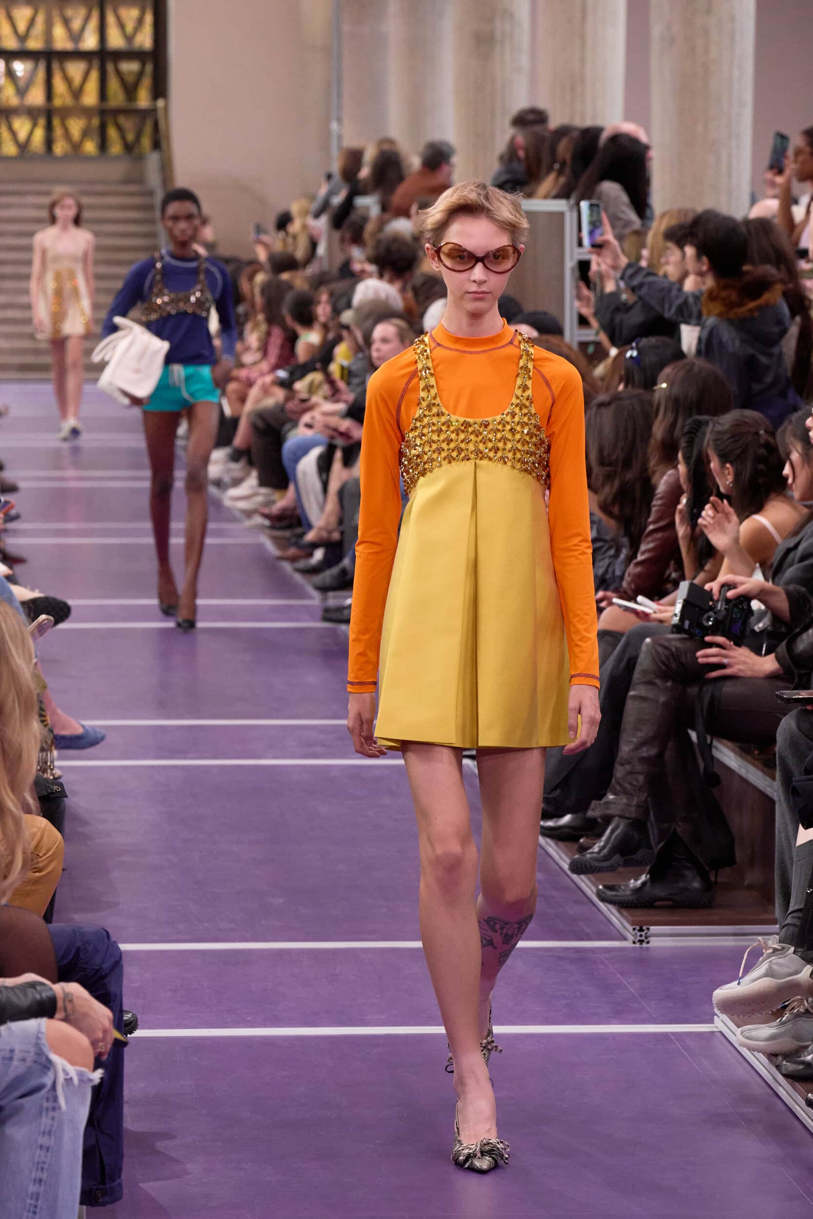 Miu Miu Spring 2027 Fashion Show Atmosphere
