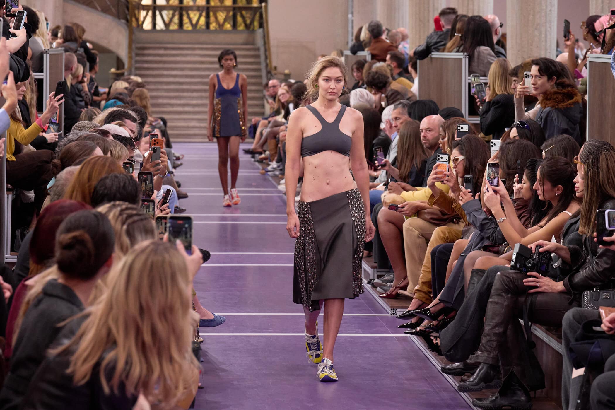 Miu Miu Spring 2027 Fashion Show Atmosphere