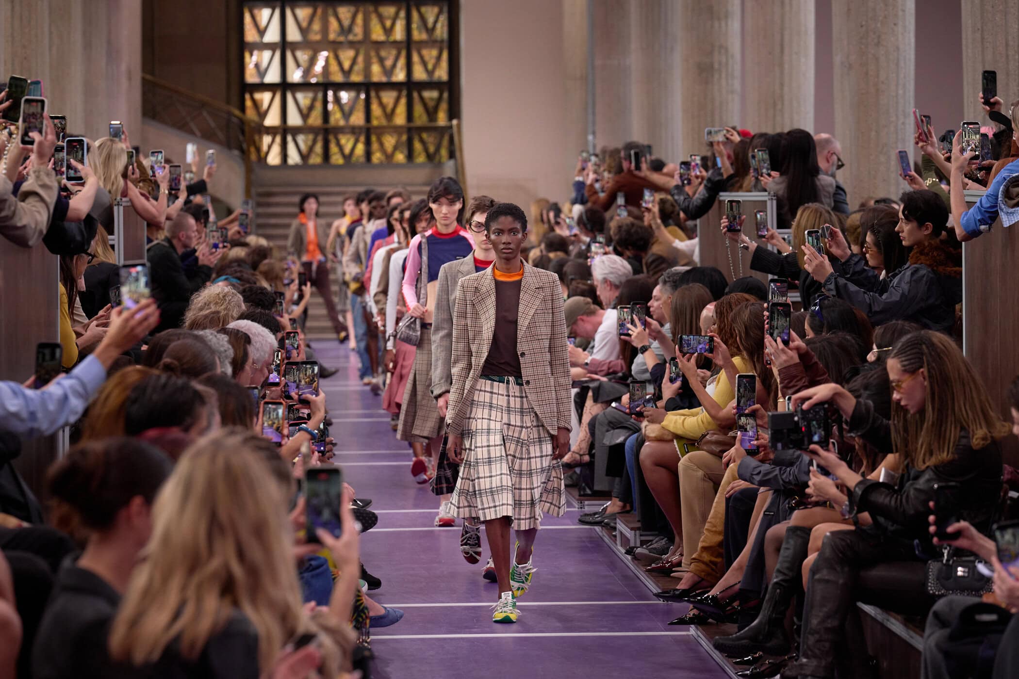 Miu Miu Spring 2027 Fashion Show Atmosphere