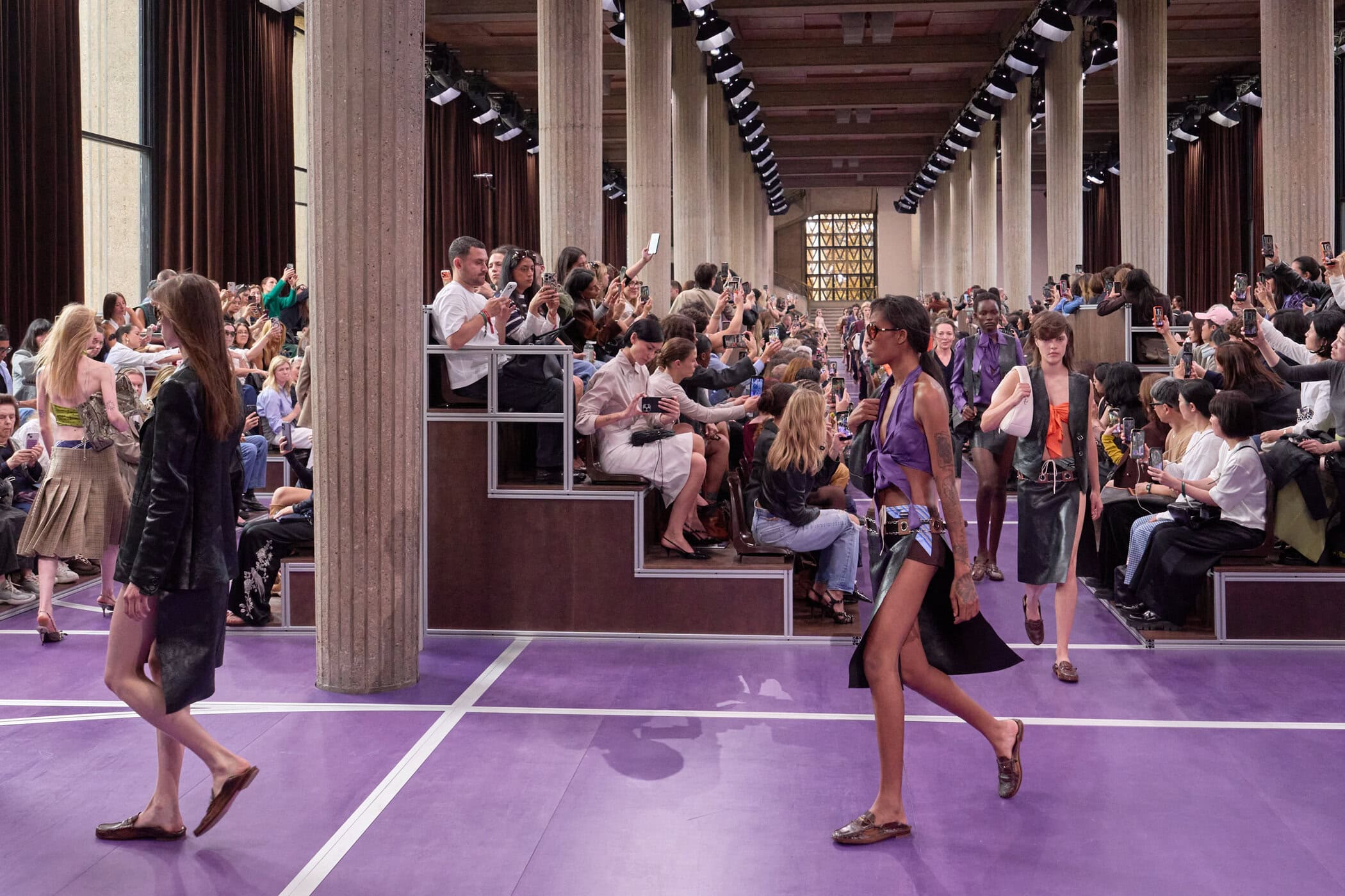 Miu Miu Spring 2027 Fashion Show Atmosphere