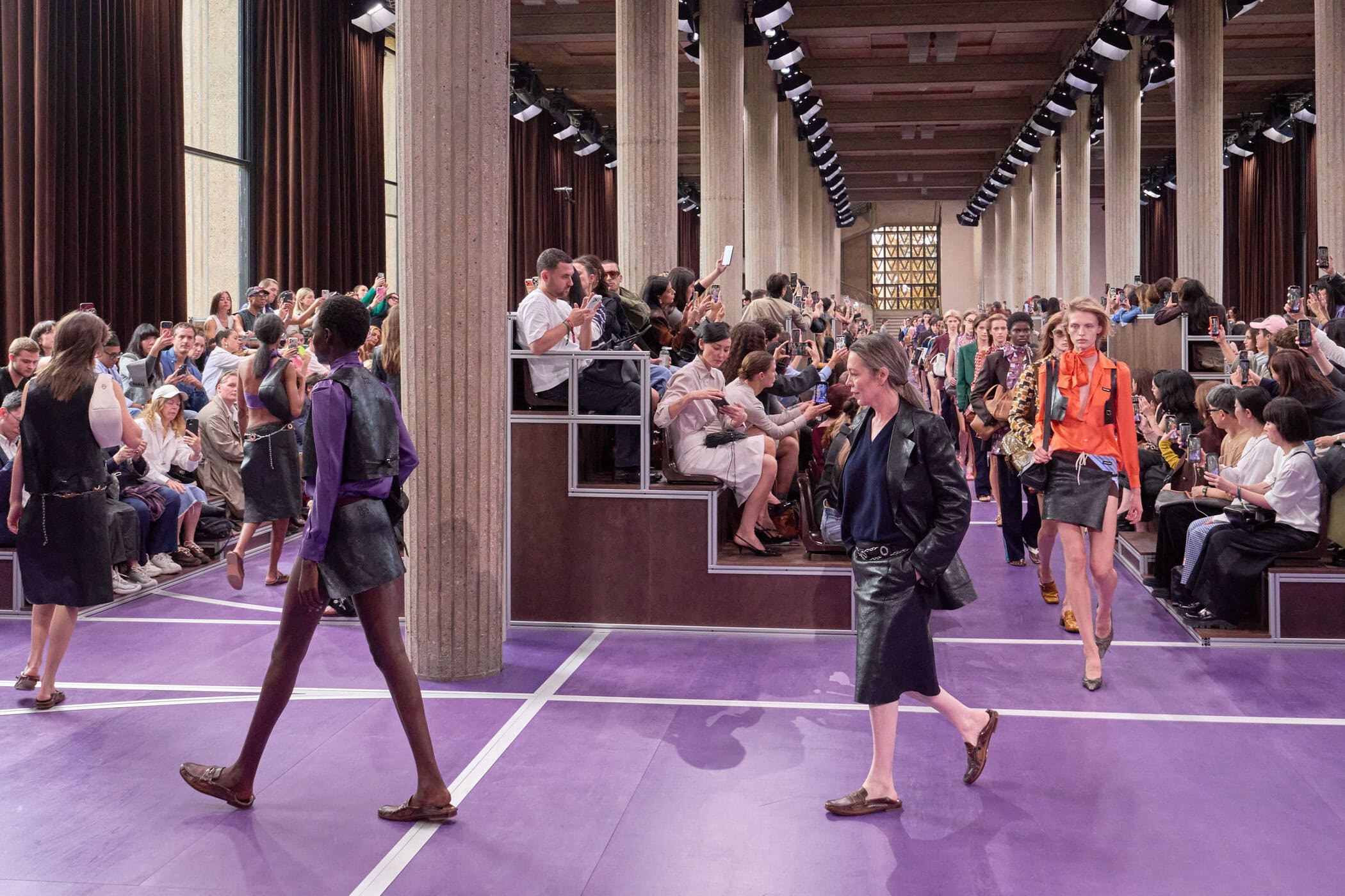 Miu Miu Spring 2027 Fashion Show Atmosphere
