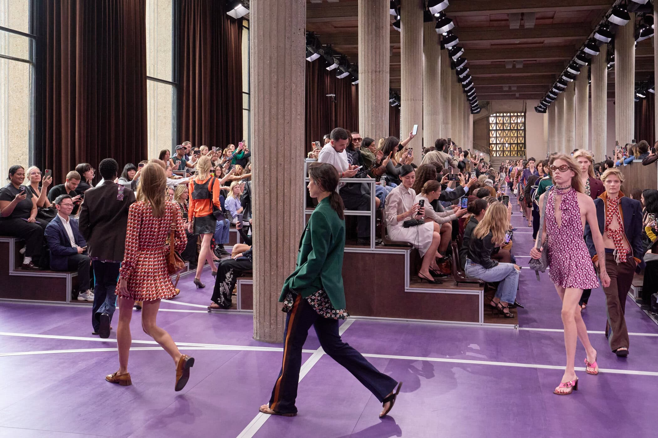 Miu Miu Spring 2027 Fashion Show Atmosphere