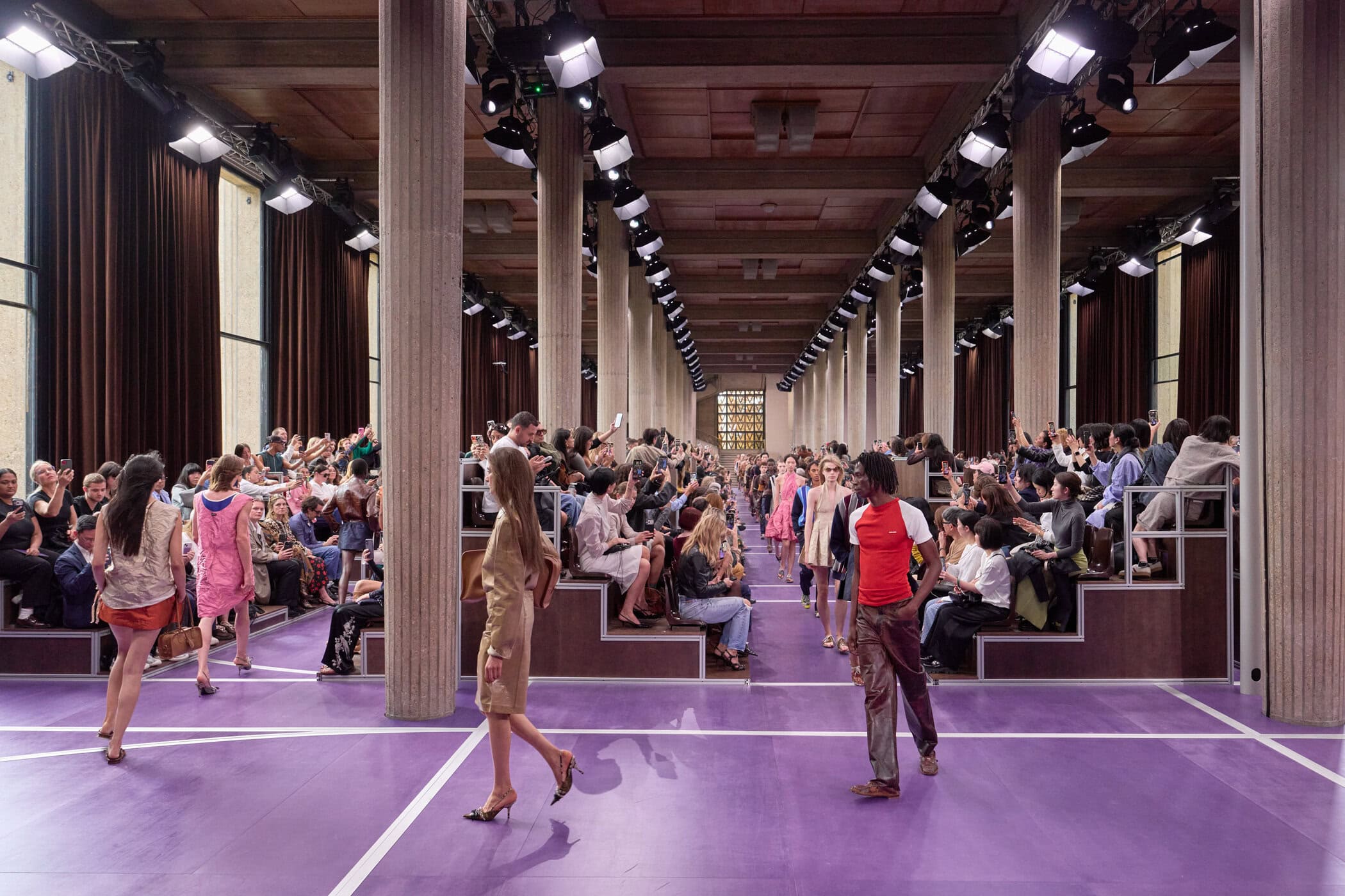 Miu Miu Spring 2027 Fashion Show Atmosphere