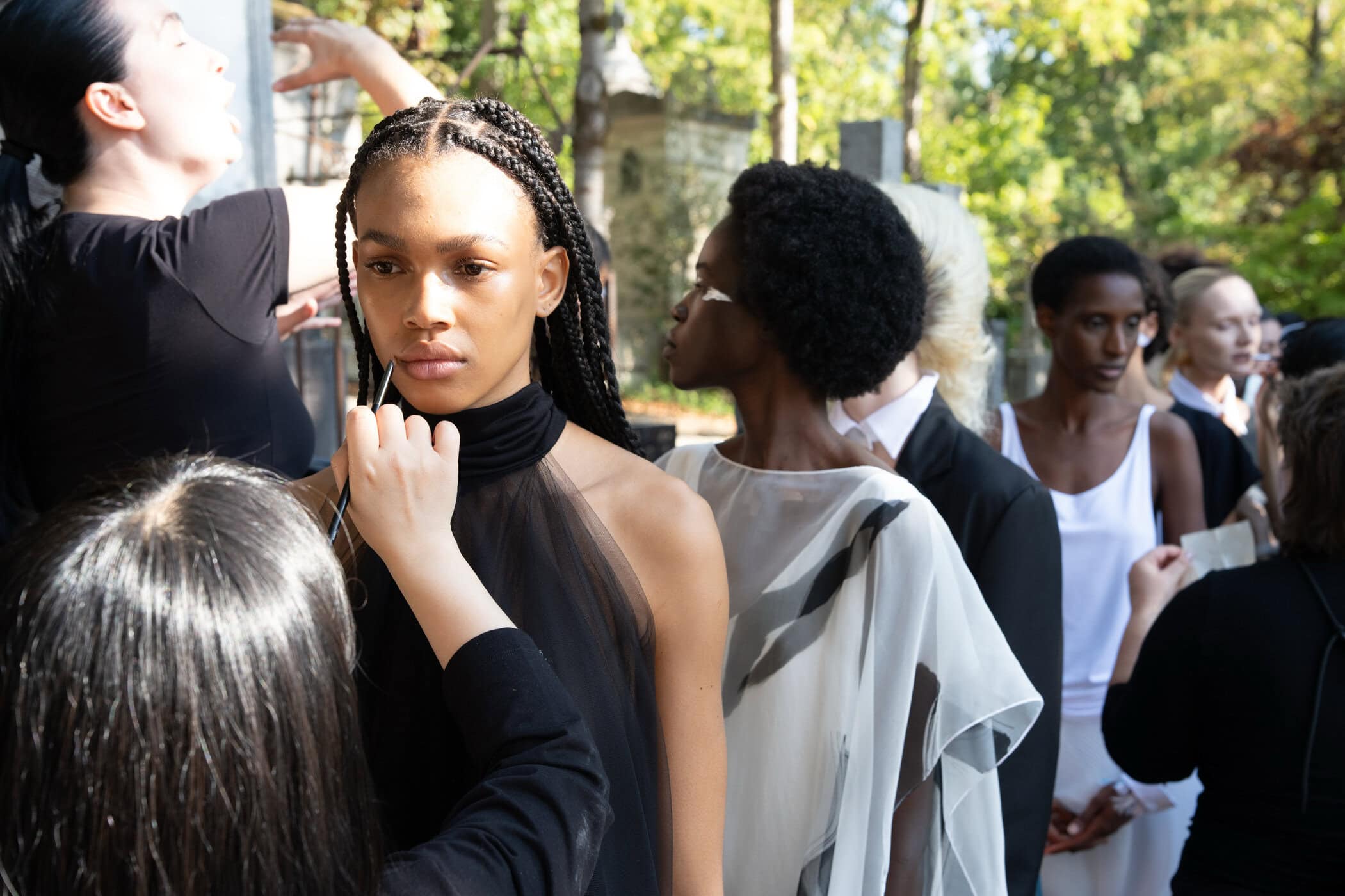 Mossi Spring 2027 Fashion Show Backstage