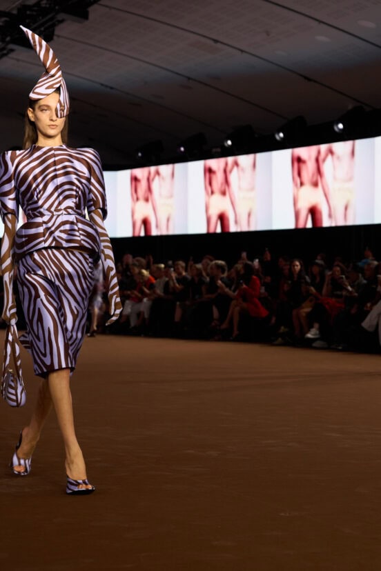 Mugler Spring 2027 Fashion Show Atmosphere