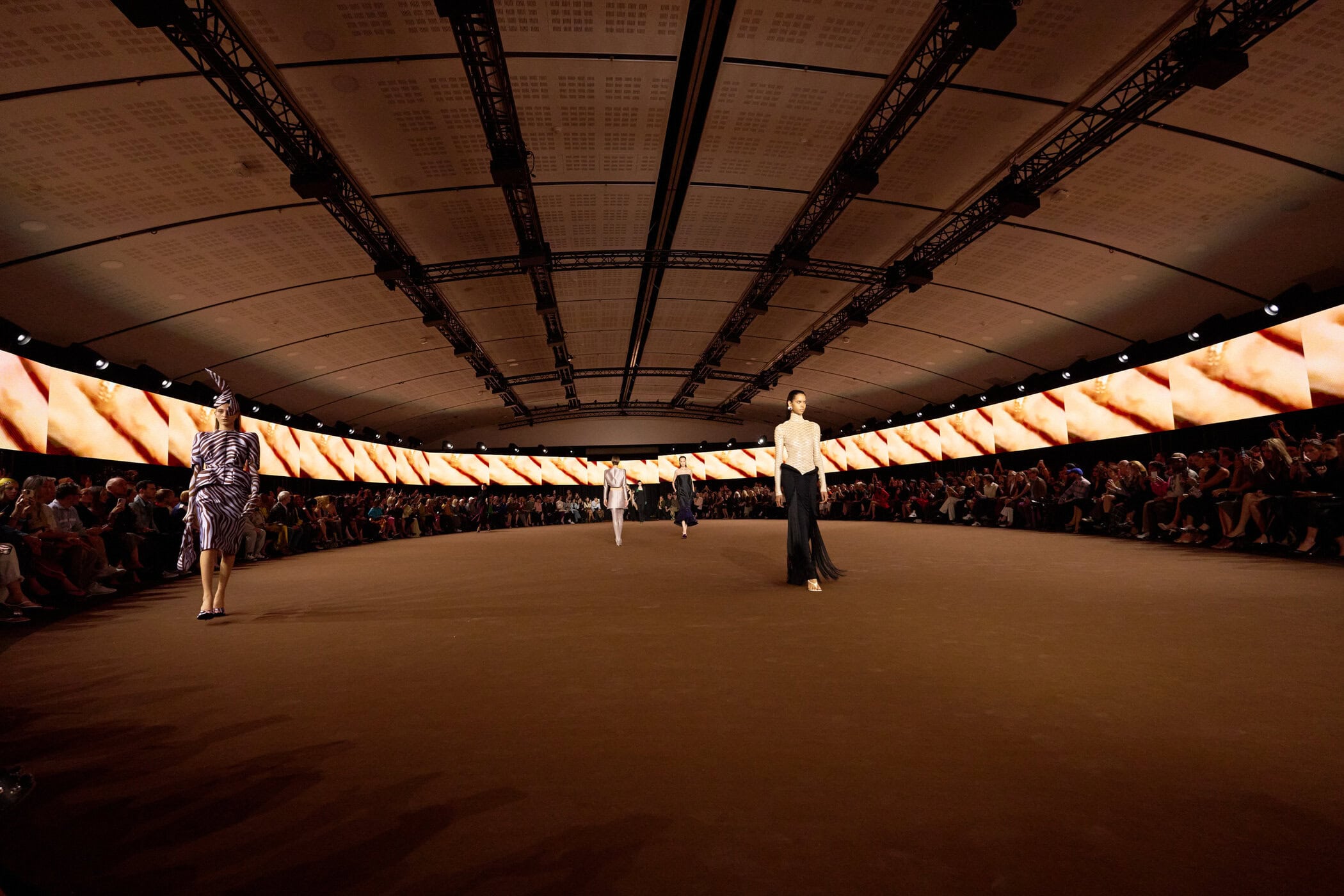 Mugler Spring 2027 Fashion Show Atmosphere