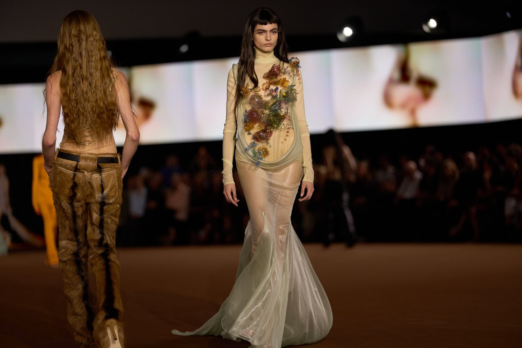 Mugler Spring 2027 Fashion Show Atmosphere