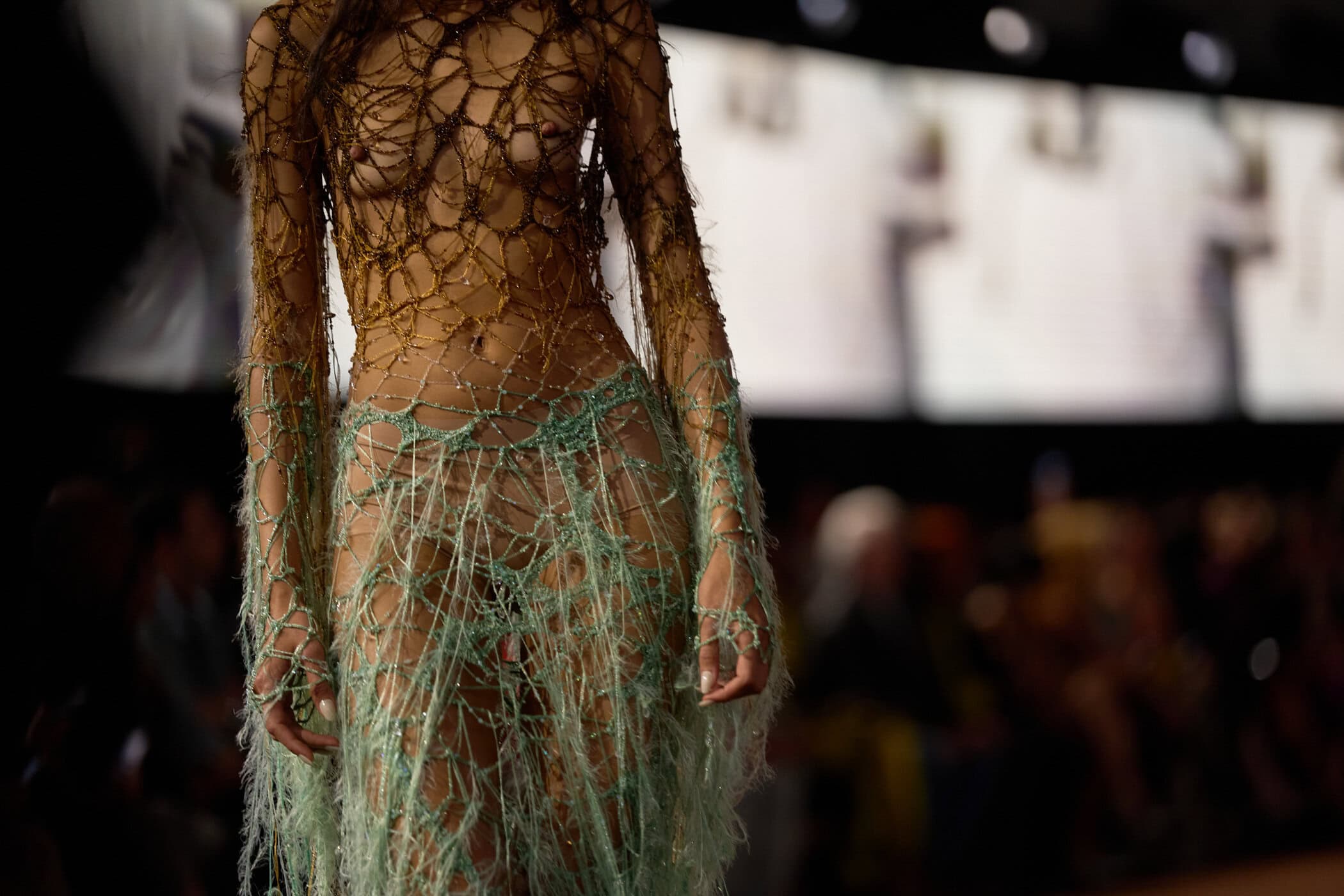 Mugler Spring 2027 Fashion Show Atmosphere