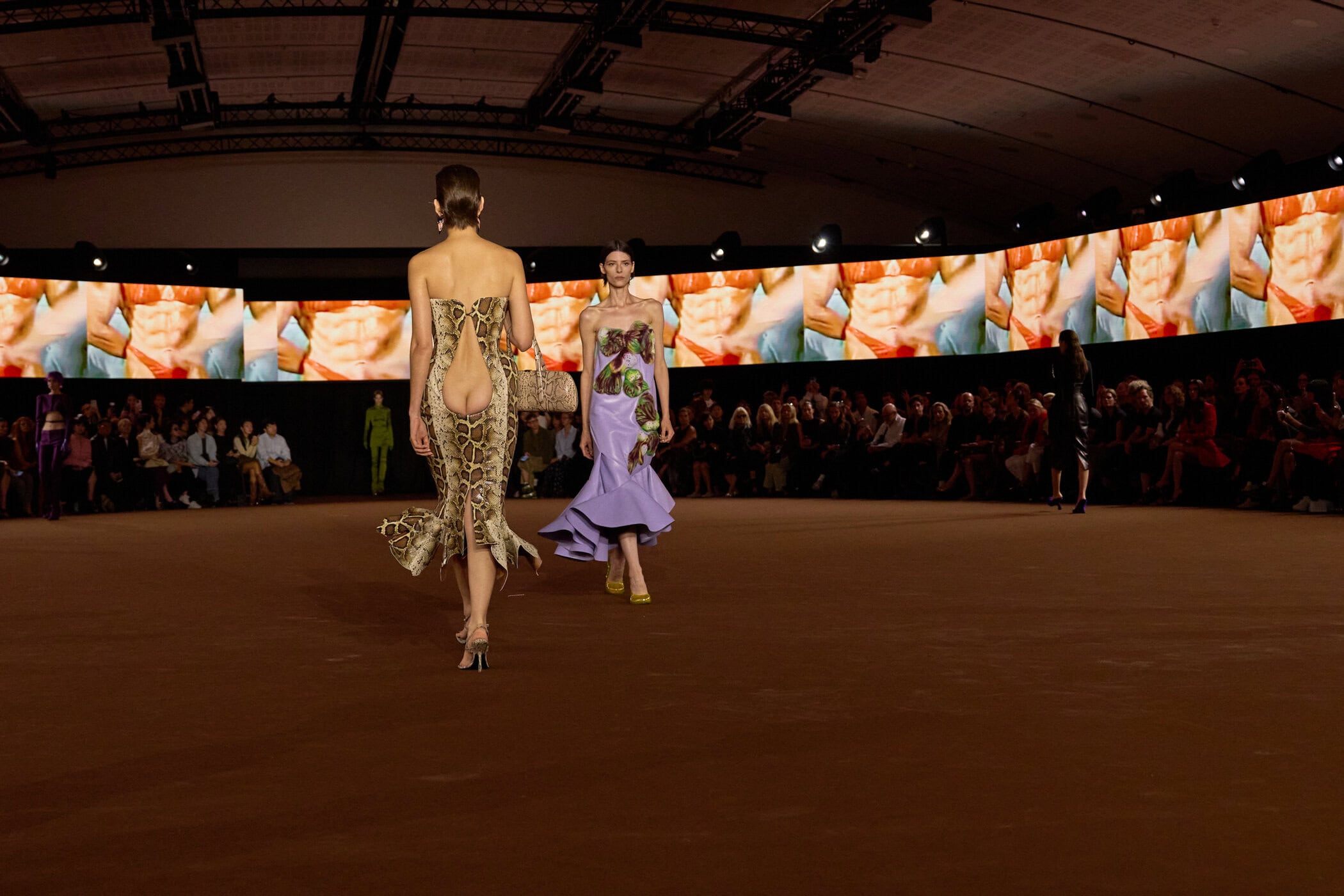 Mugler Spring 2027 Fashion Show Atmosphere