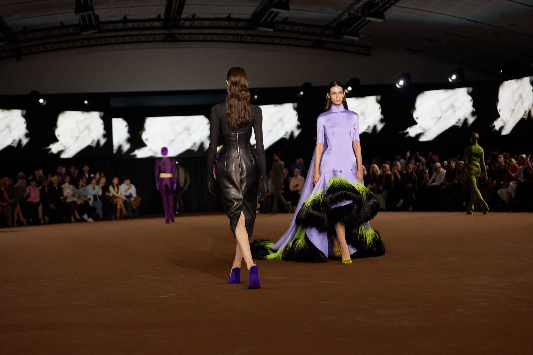 Mugler Spring 2027 Fashion Show Atmosphere