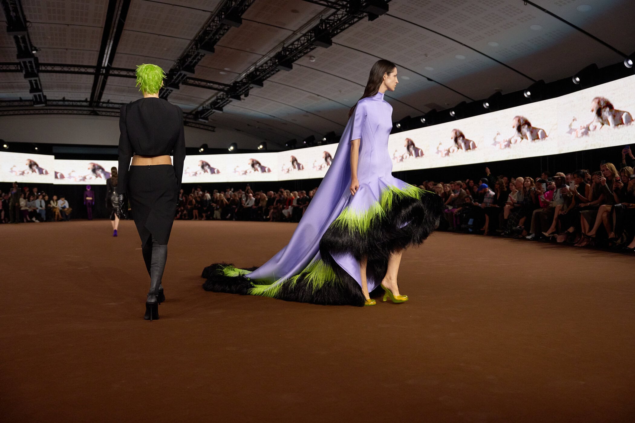 Mugler Spring 2027 Fashion Show Atmosphere