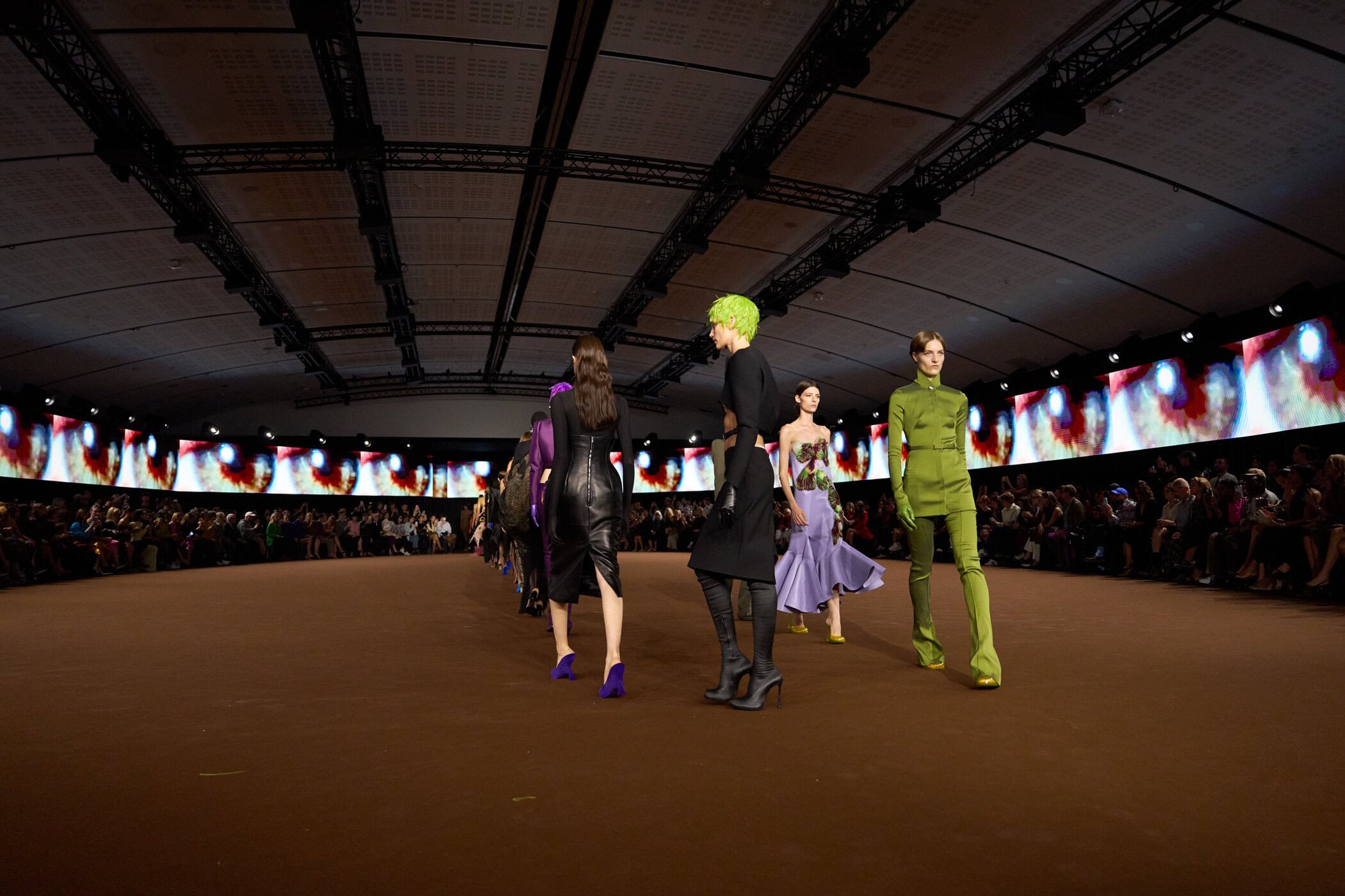 Mugler Spring 2027 Fashion Show Atmosphere