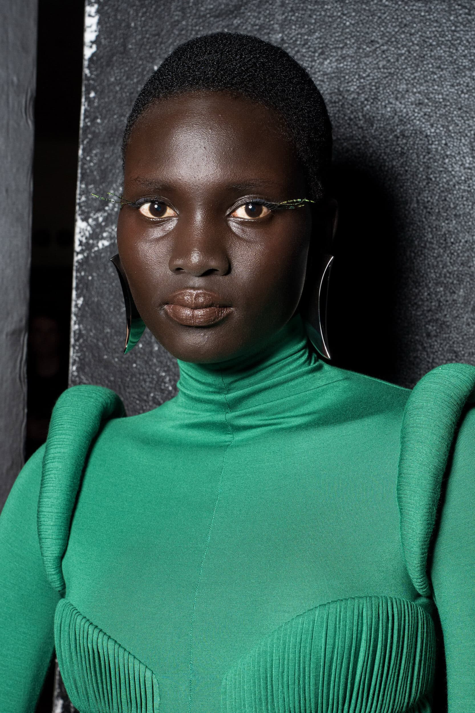 Mugler Spring 2027 Fashion Show Backstage