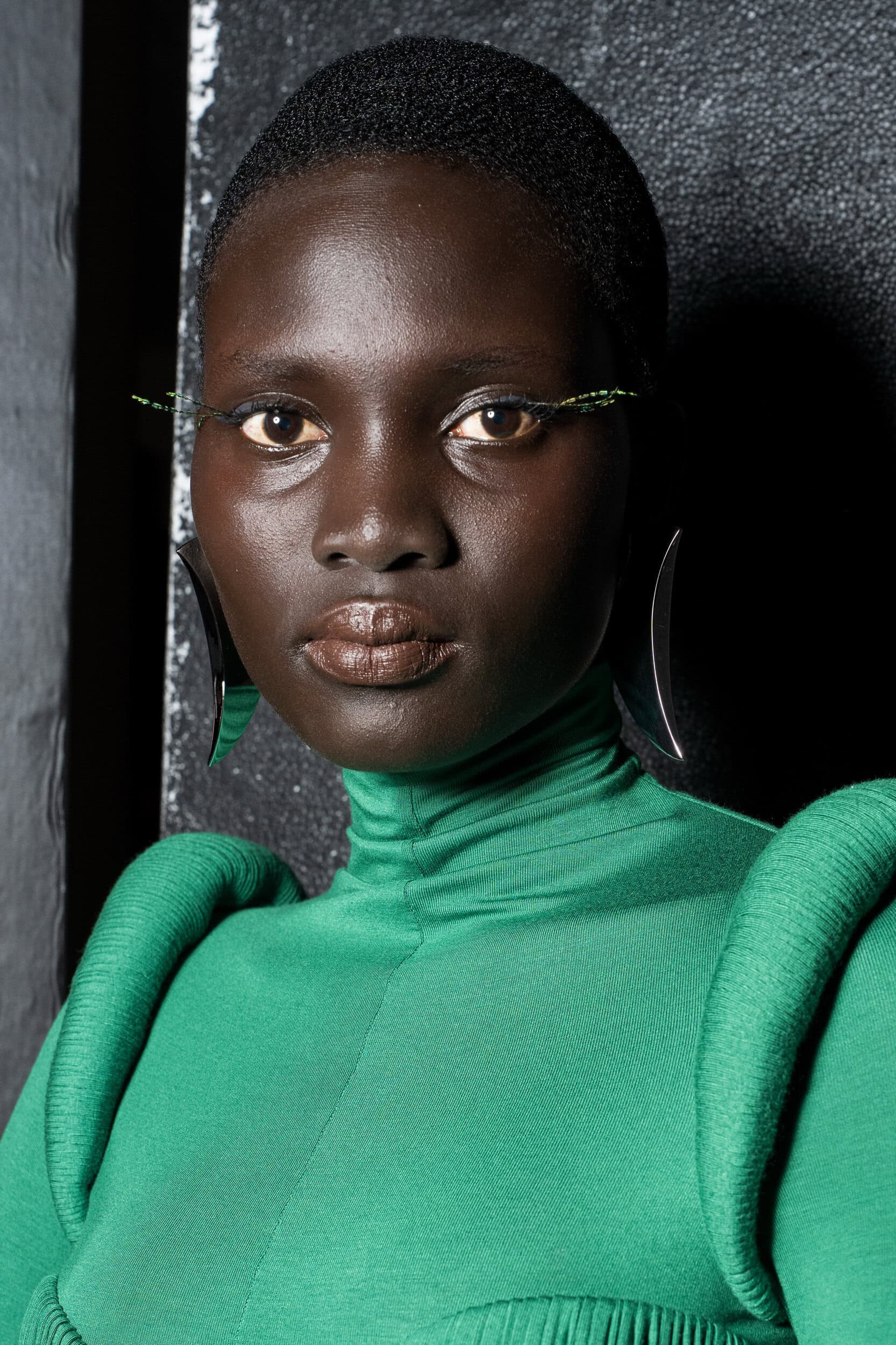 Mugler Spring 2027 Fashion Show Backstage